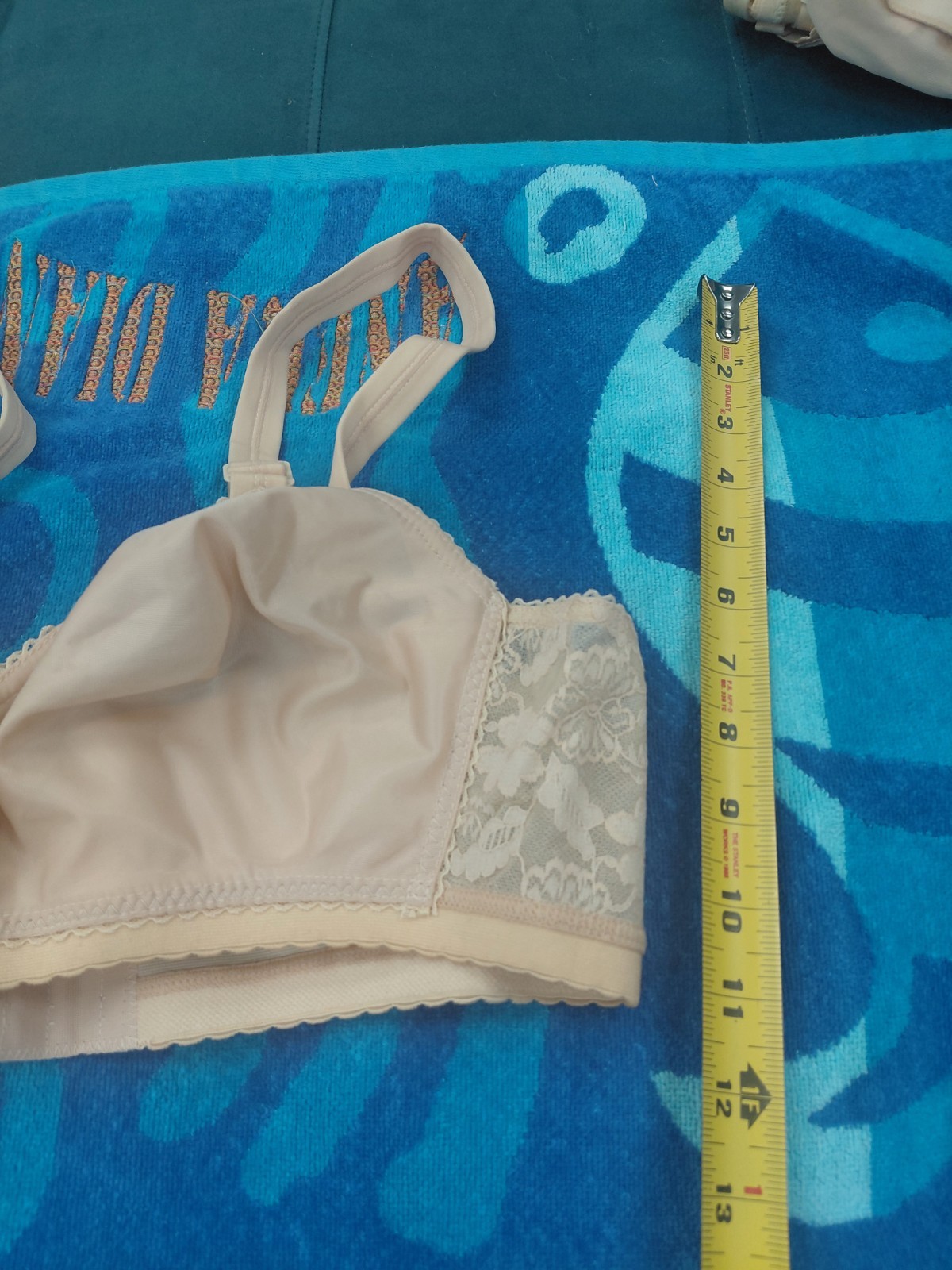 Vintage Lady Cameo Lingerie Bra Size 36E