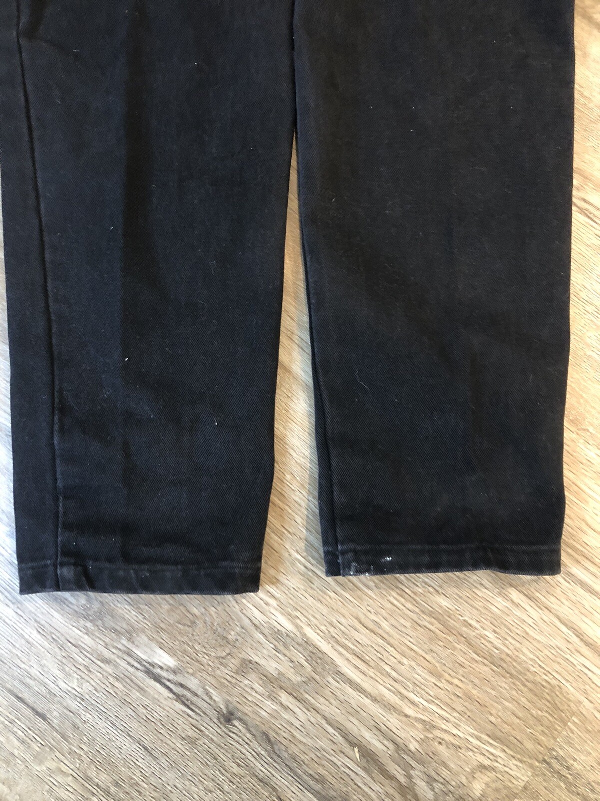 90s Cambridge Dry Goods Native Feather Kachina Black Tapered Jeans Size 10
