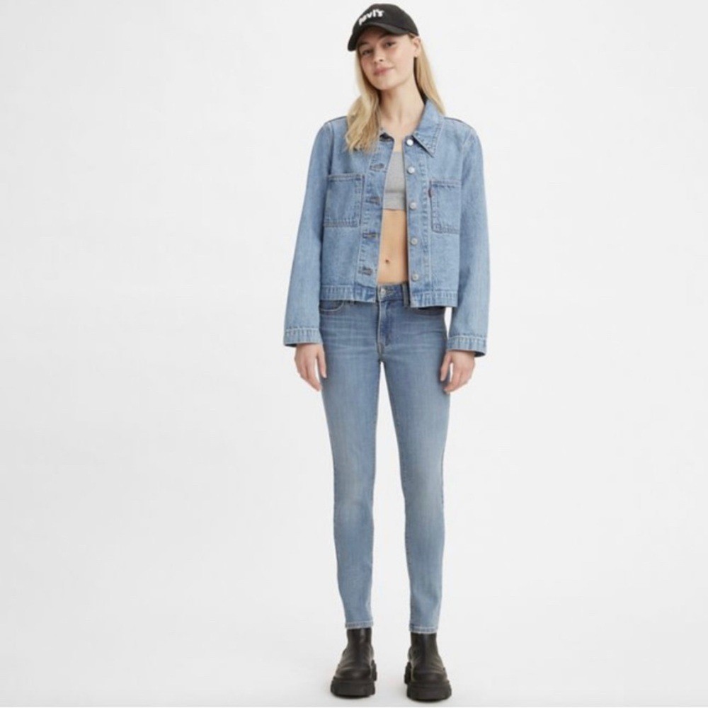 Levi’s Skinny Light Wash Denim