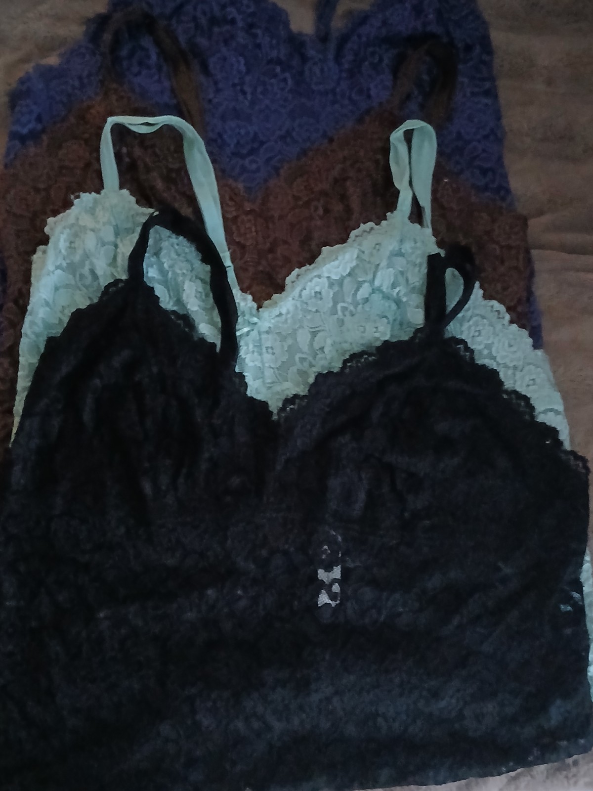 1 – Purple Vintage Cabernet Lace Cami – 3X Style 4231