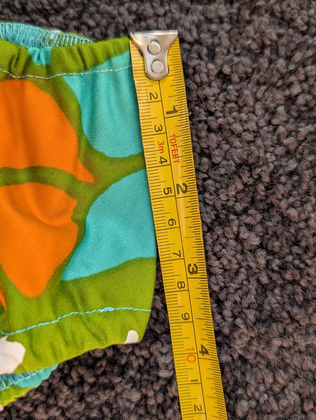 Vtg 60s Hawaiian Fashions by Zacuto Bamboo Fashion Shop Bikini NOS Exotic Print