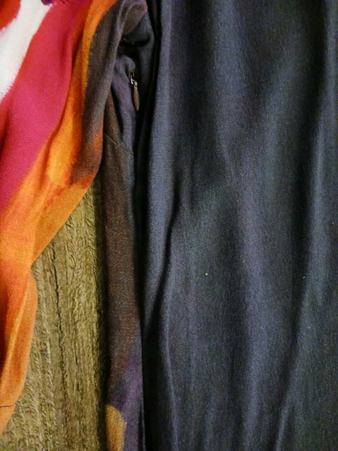 Vtg. Claire Desjardins by Carre Noir Paint Stroked Watercolor Dress Size M
