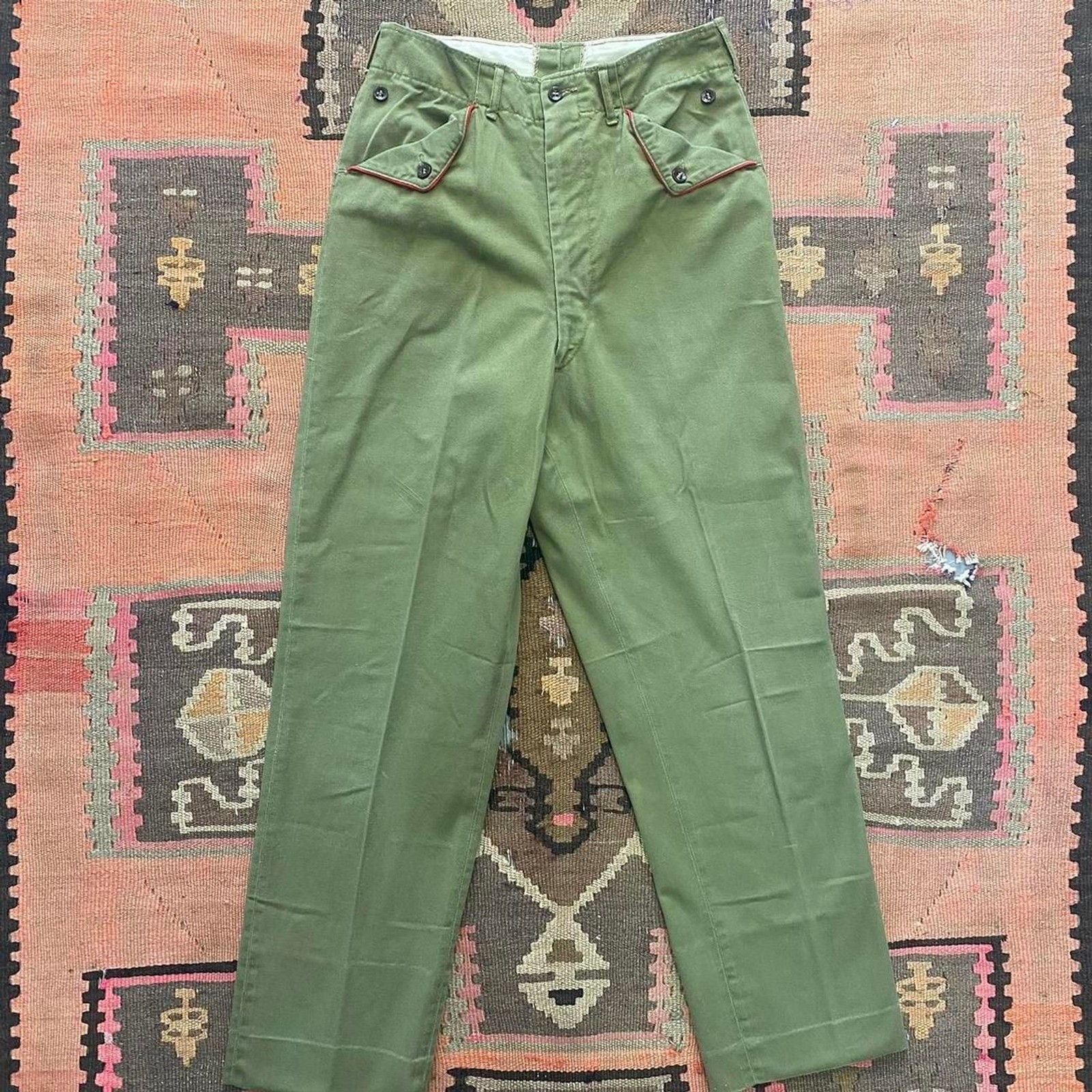 1960s boy scouts of america trousers 26×28