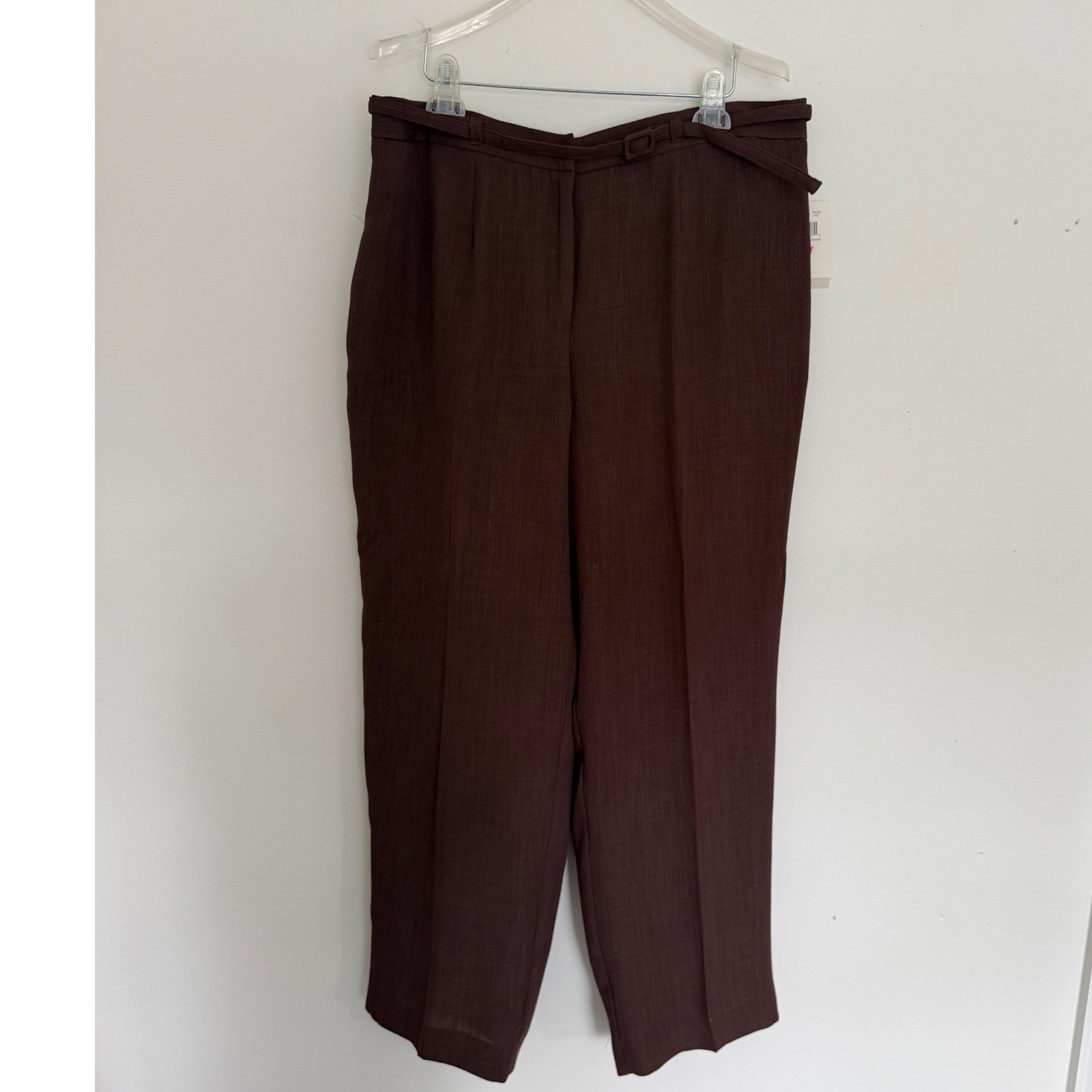 Emma James Vintage Brown Pant Suit Set NWT Size 18 90s Corpcore Blazer Trousers