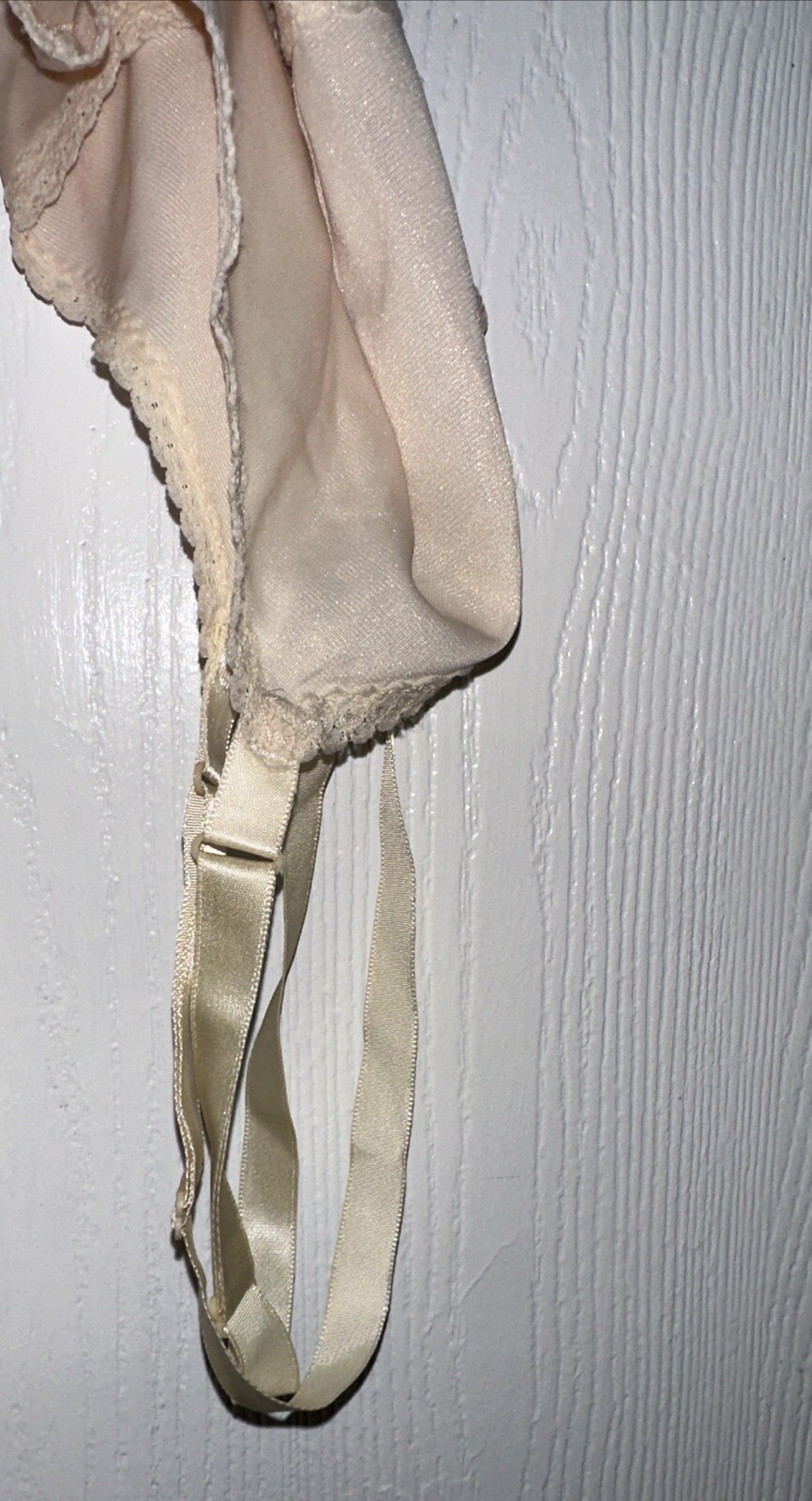 Lorraine Full Slip 34 T Silky Lace Vintage Nylon Modesty Lingerie