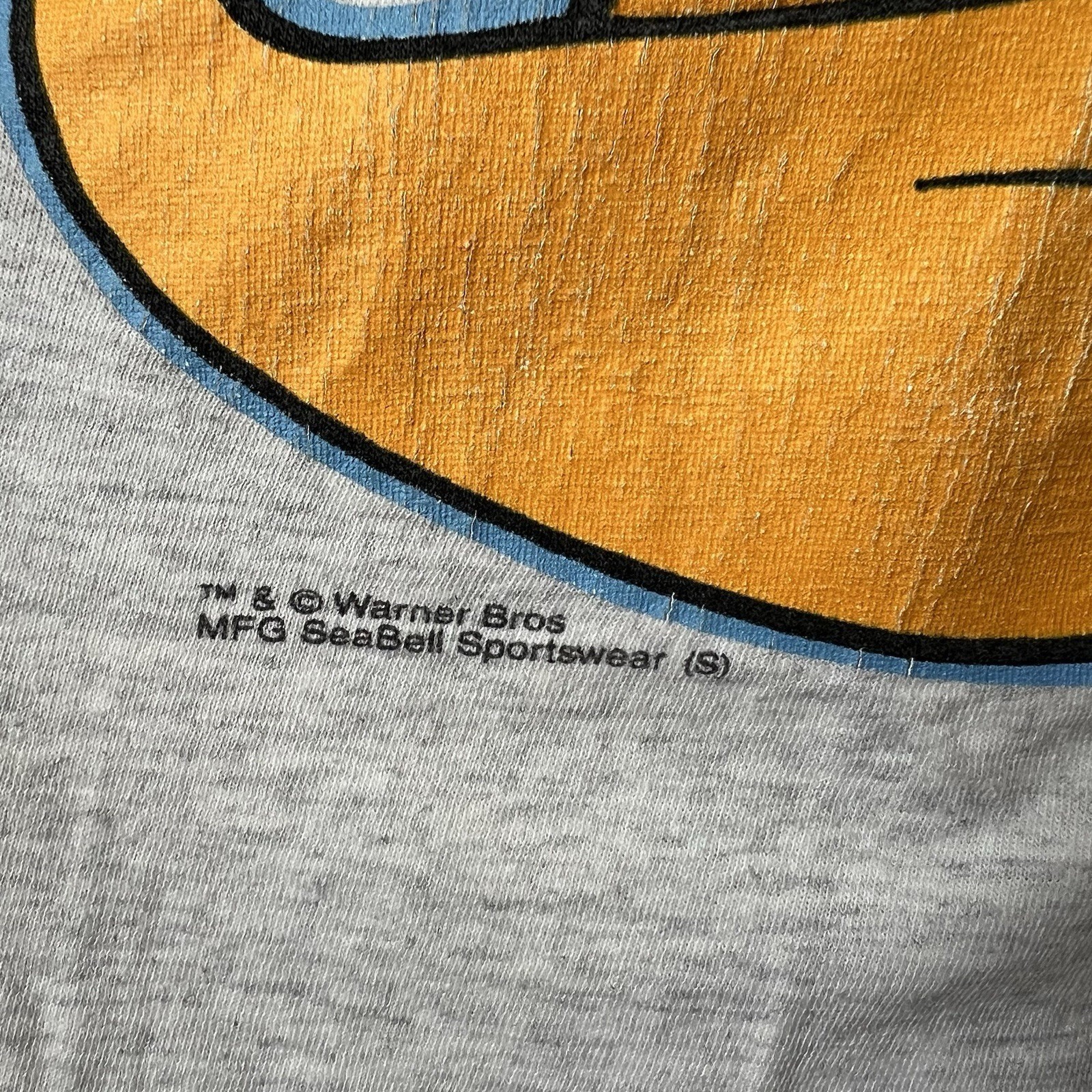 Vintage Tweety Im Tweet On You XL Gray Oversized Pajama Shirt 90’s T-Shirts