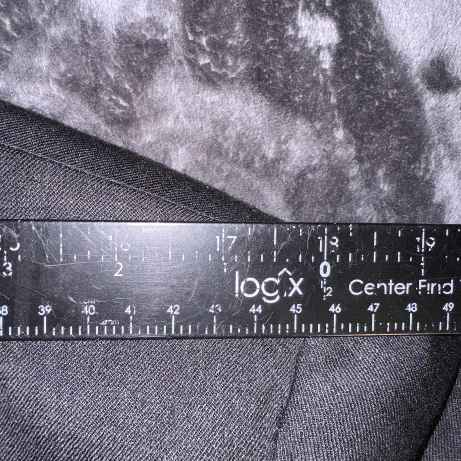 David N Vintage Charcoal Gray Blazer Single Button Lined Jacket Size 18 836525