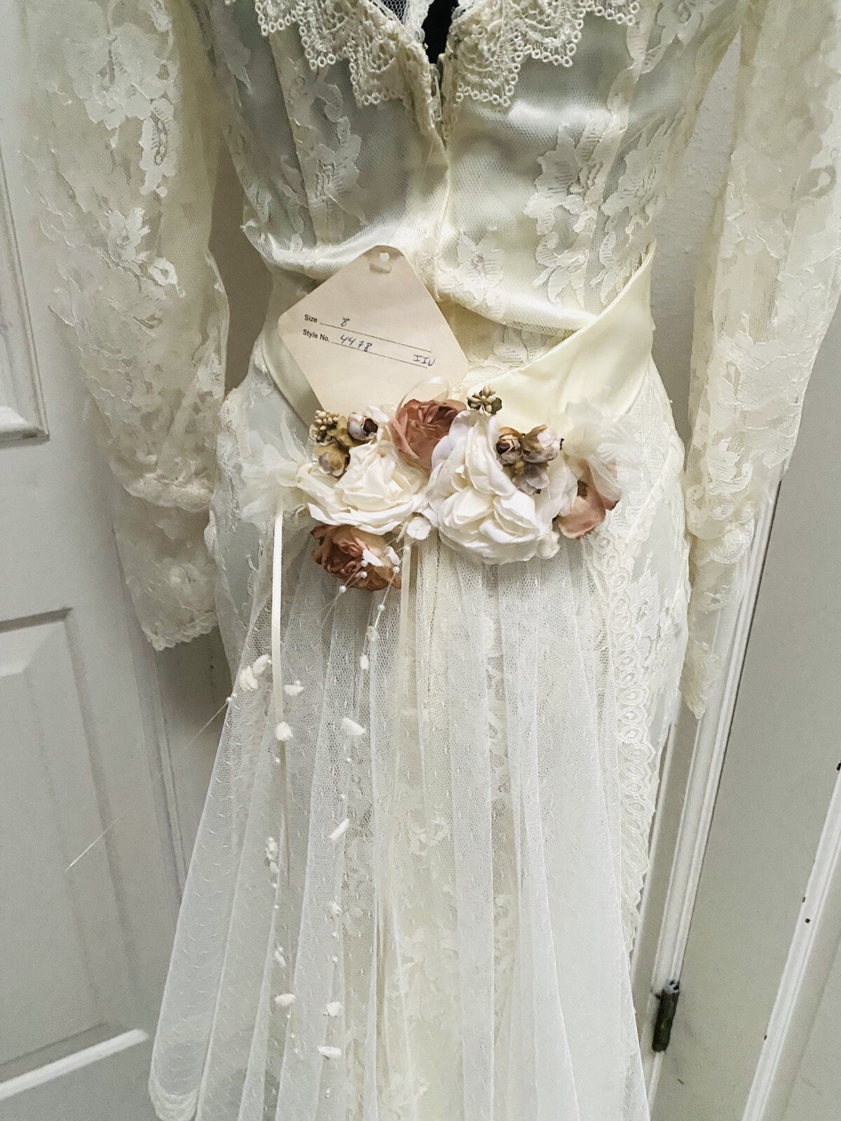 New WT 1970’s Susan Lane’s Country Elegance Victorian Wedding Dress 8