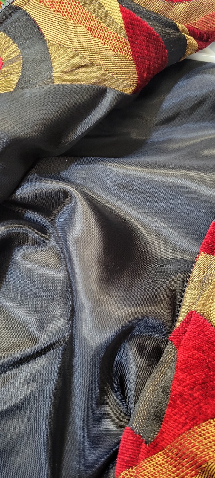 Vintage Painted Pony Uniquely USA Cropped Abstract Velvet Tapestry Jacket Size M