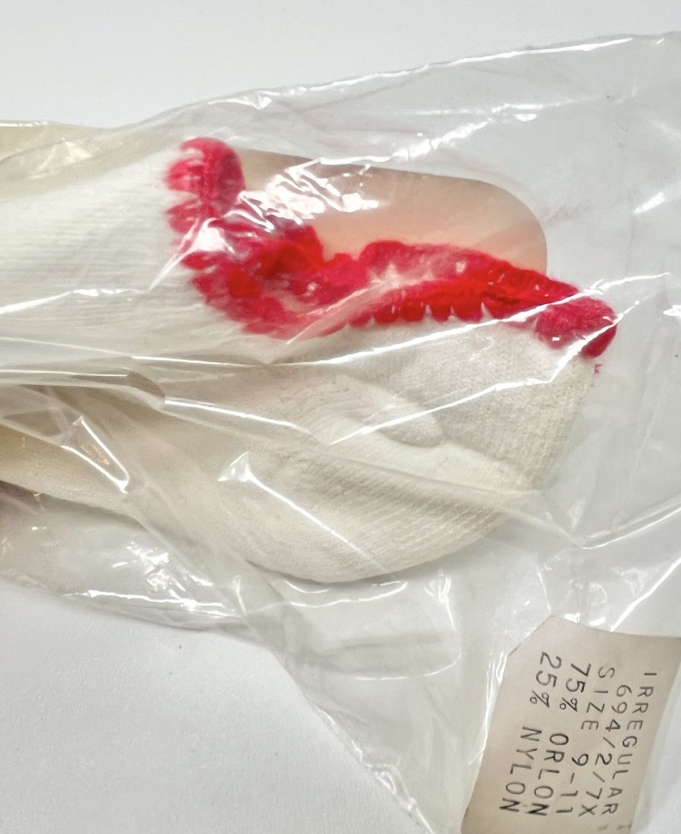 Vintage Women’s Lot 3 Pkg 80s Ankle Socks Sport Retro Orlon Nylon Sz.9-11 As Is