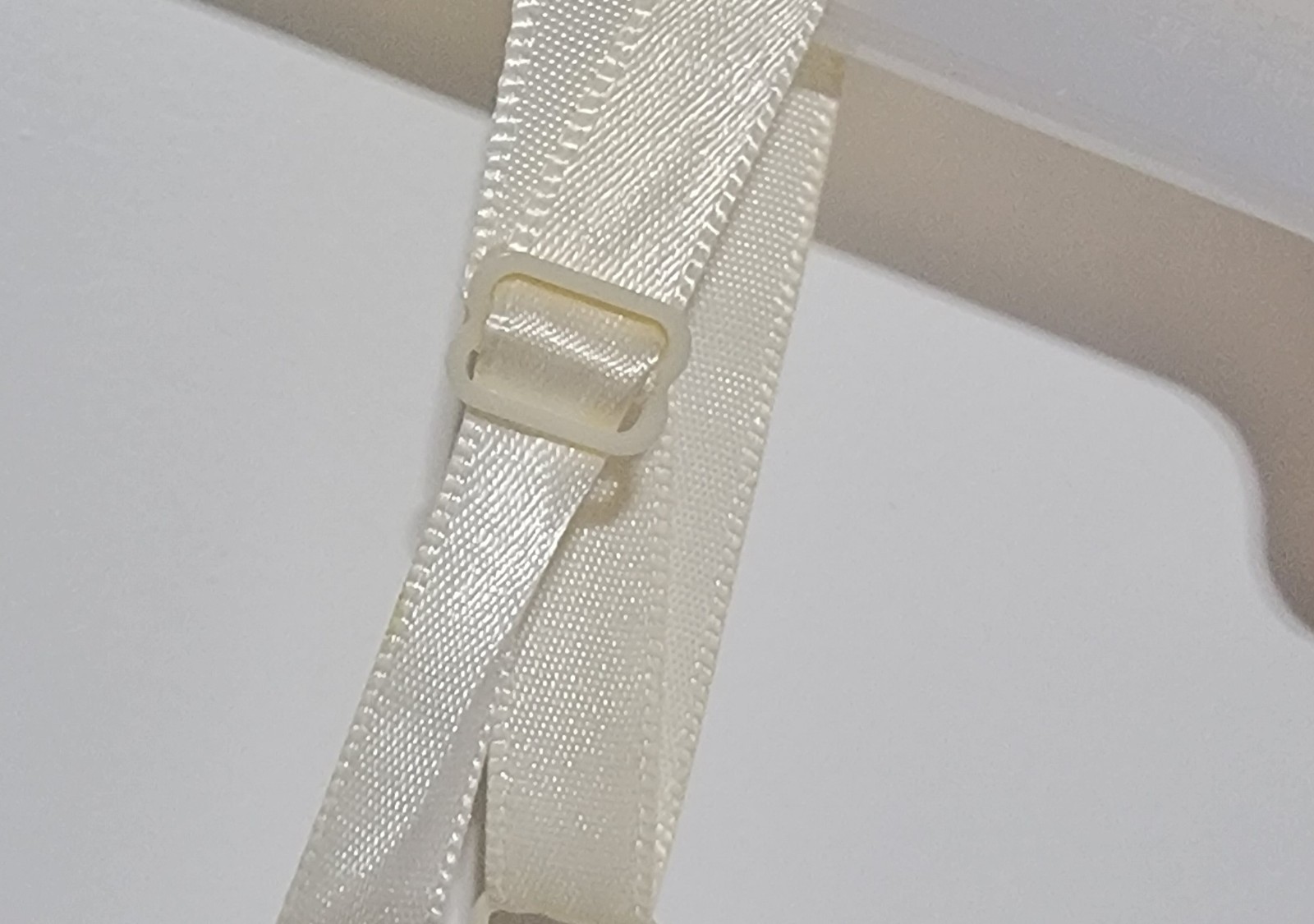 Early 1960s Vanity Fair Ivory Nylon Slip | DuPont Antron | Made in USA | Vintage