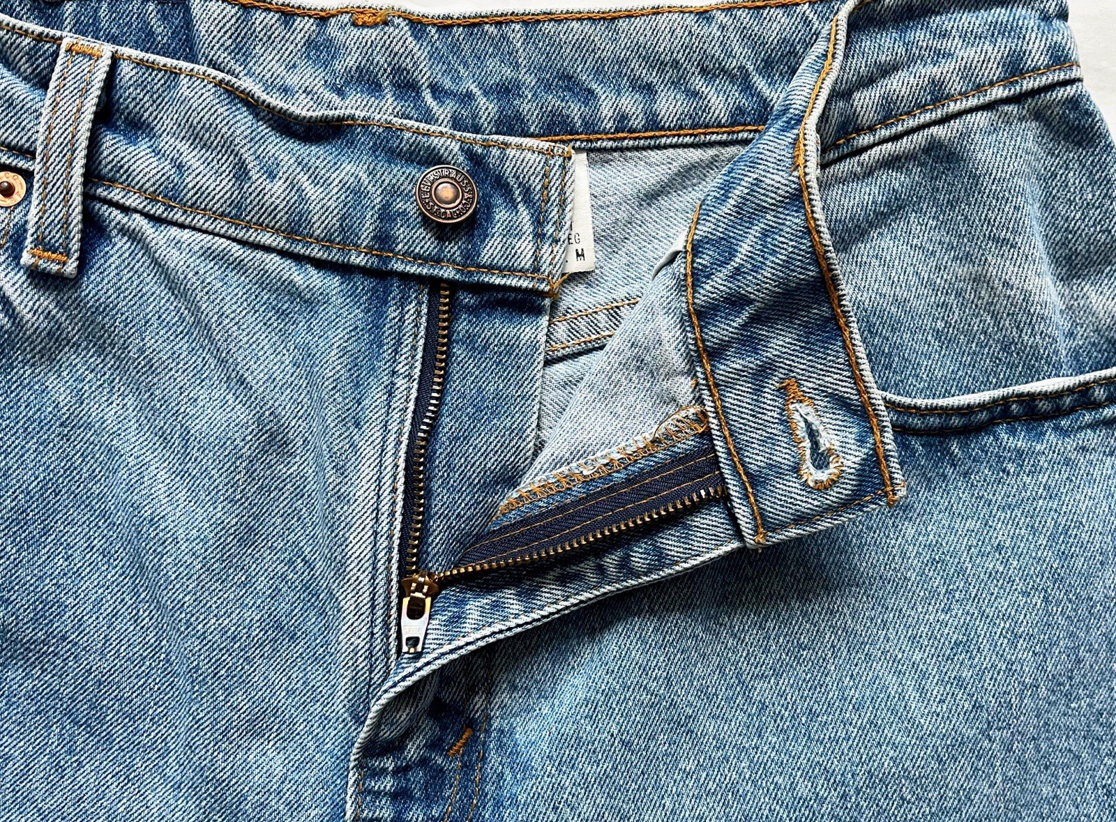 【VTG】1996 Levi’s 551 Relaxed Tapered Jeans 🇺🇸USA Made Women’s 12 PET Fit 29×27