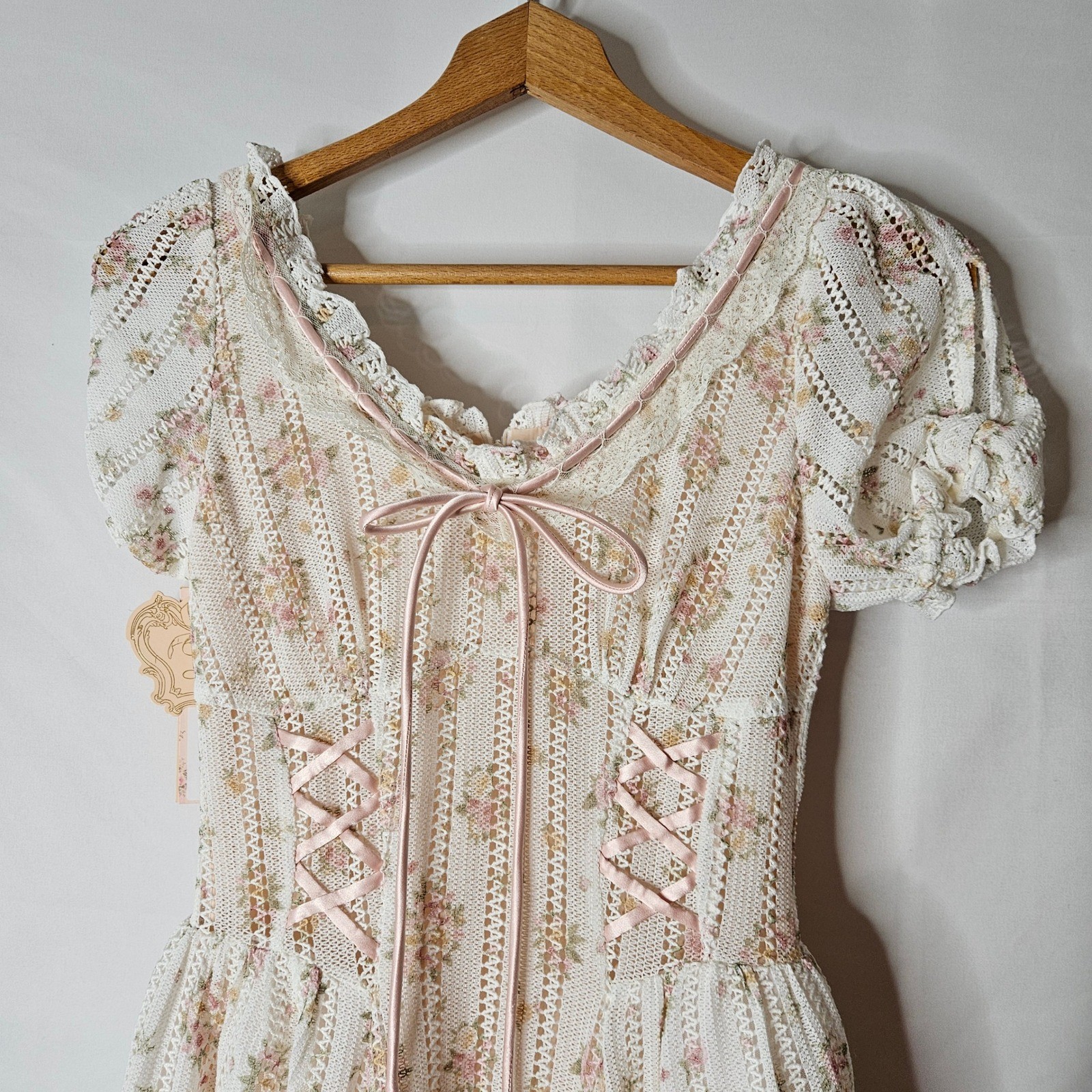 Lacemade Rose Path Corset Dress Sz S NWT