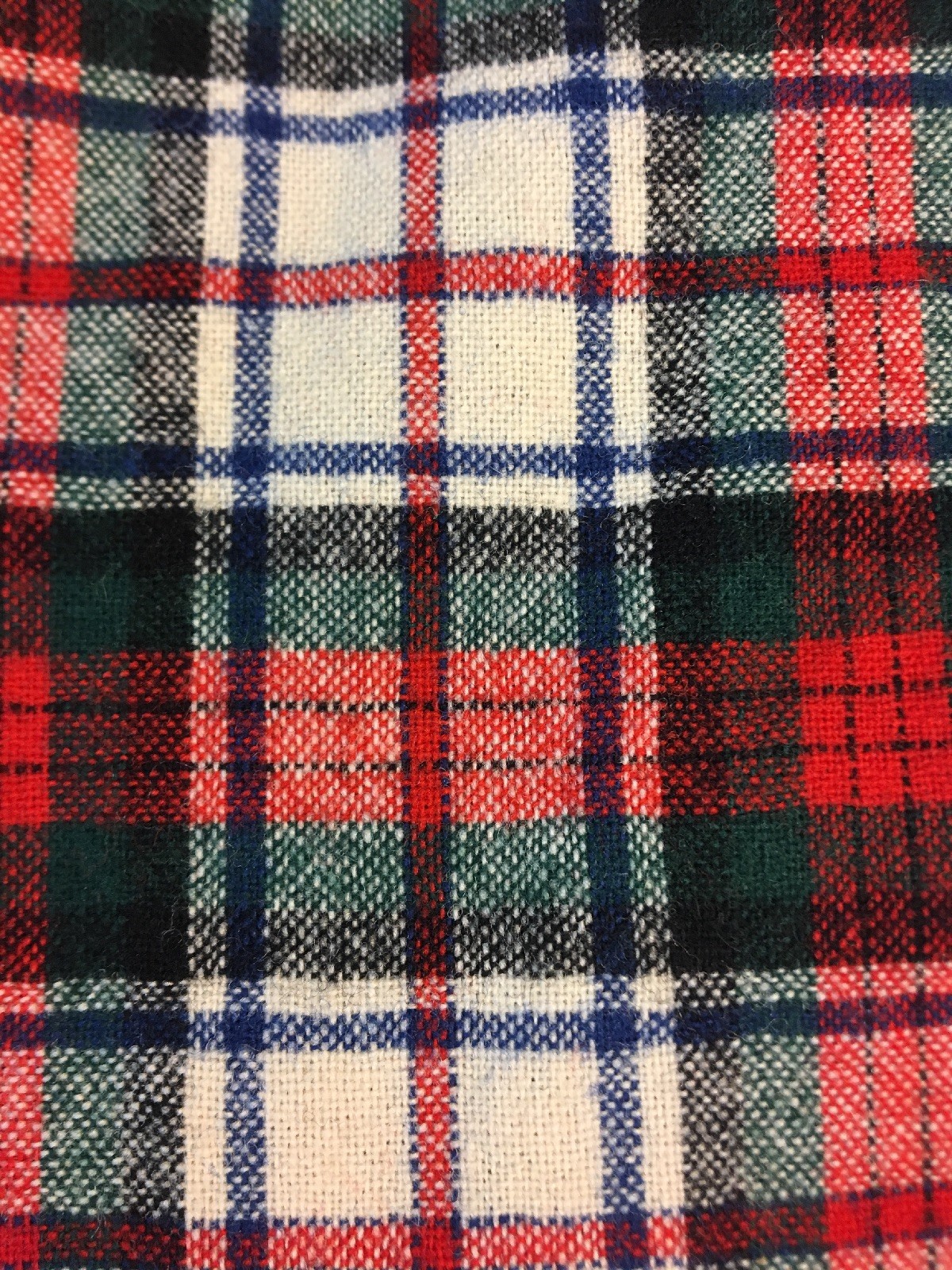Vintage Pendleton Crepe Lined Wool Plaid Mini Skirt 26″ Waist Tartan