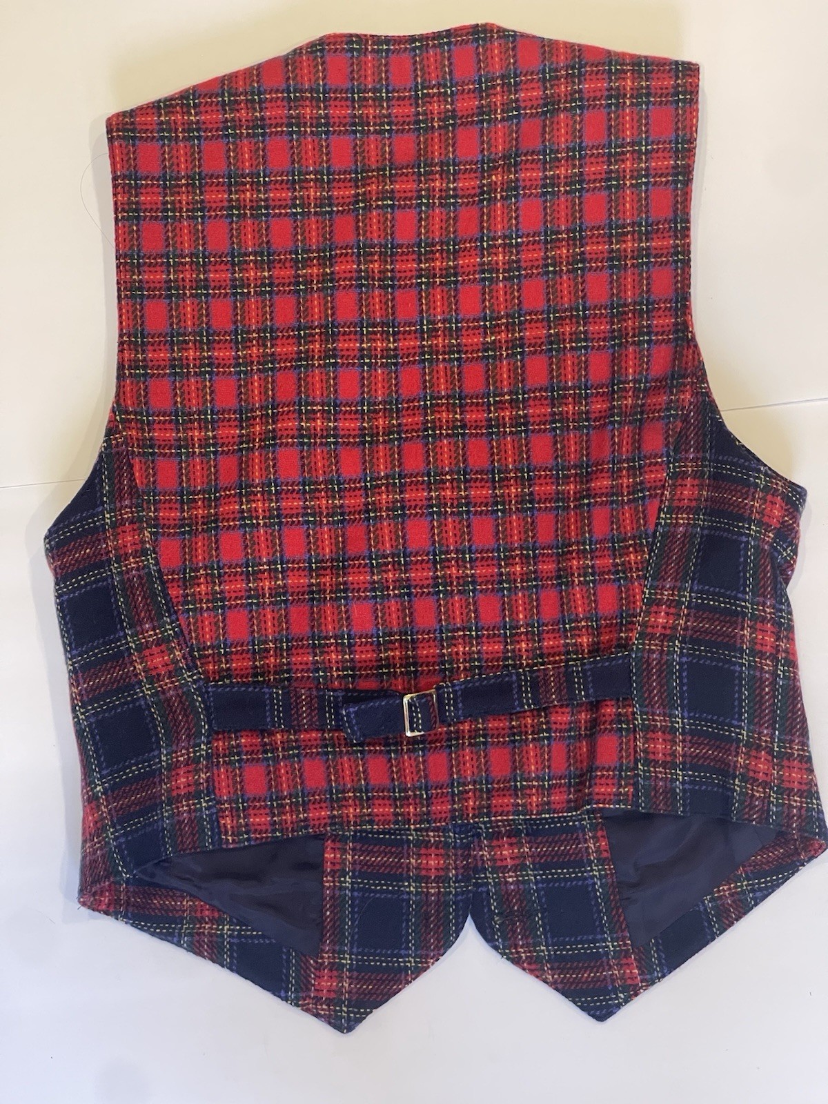 Vintage 1980’s LizSport Plaid Vest and Shorts | Wool blend | Womens Size 2
