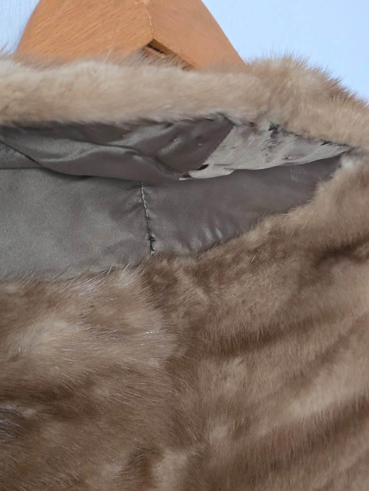 Mink stole vintage EMBA „Autumn Haze” A beauttful color.