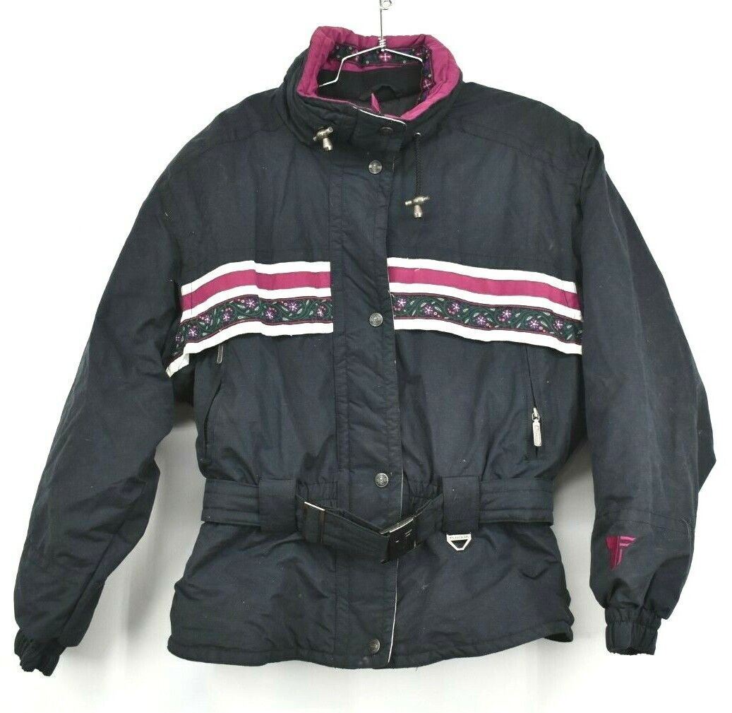 Vintage Tyrolia Ski Wear Womens Jacket Winter Athletic Sport Casual Size 14