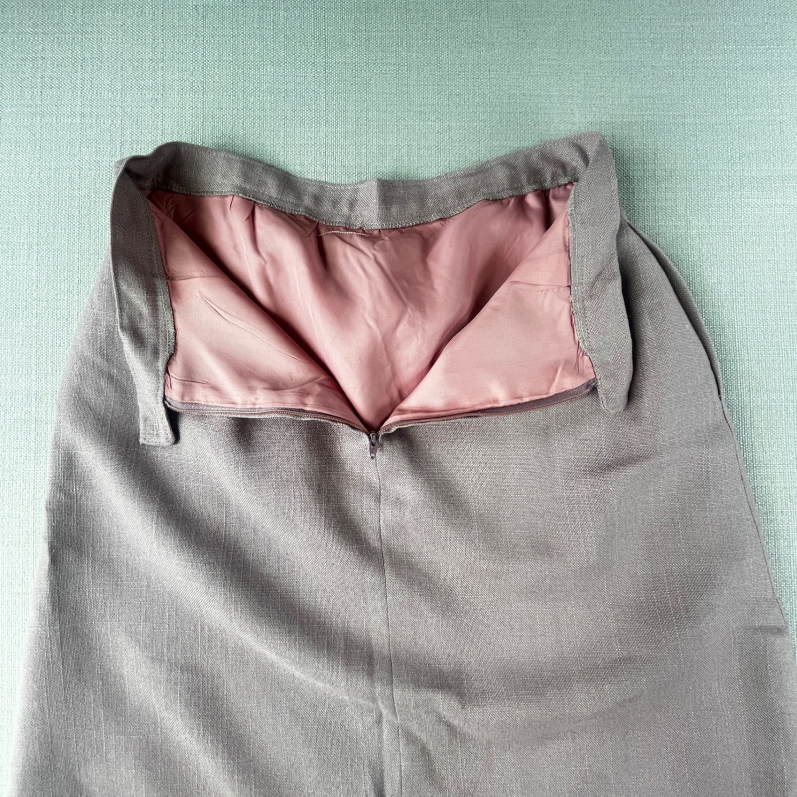 Beekman Place Skirt Suit Womens 14 Mauve Pink Vintage ILGWU Blazer Skirt Set USA