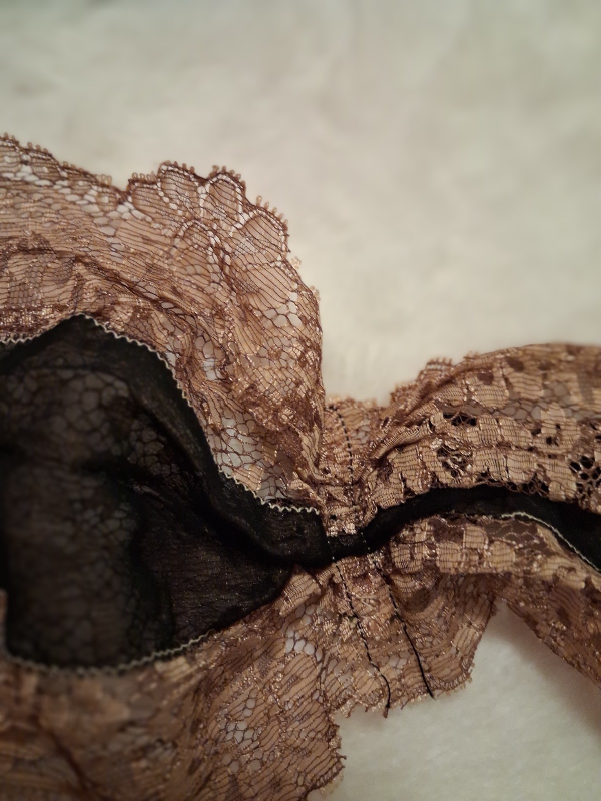 Vintage Panties Bra 1930’s Lace Black Silk Chiffon Tap Pants Lingerie Ladies Xs