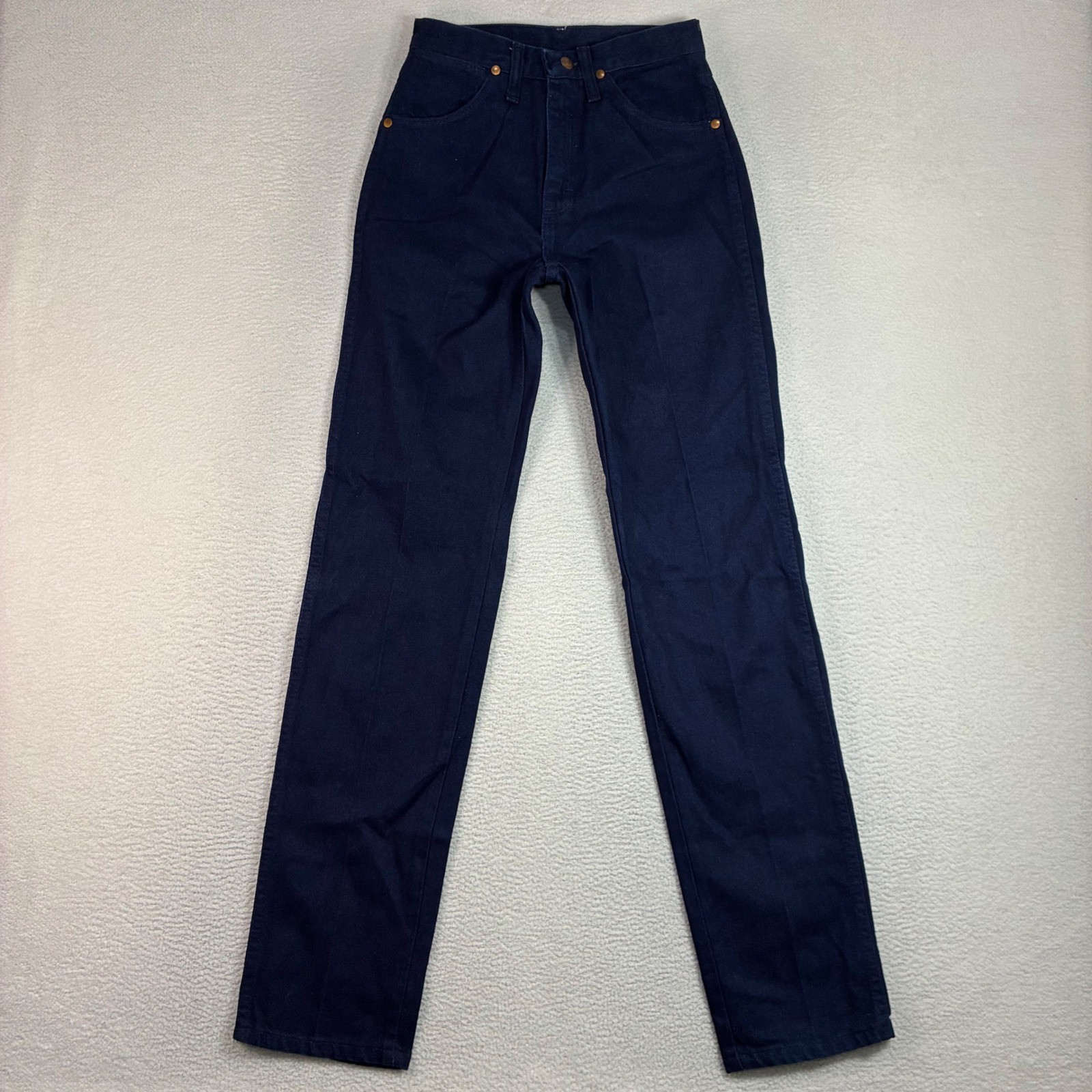 Vintage Wrangler Cowboy Cut 14MWZ Tapered Jean Women 3×32 Blue High Rise USA NWT