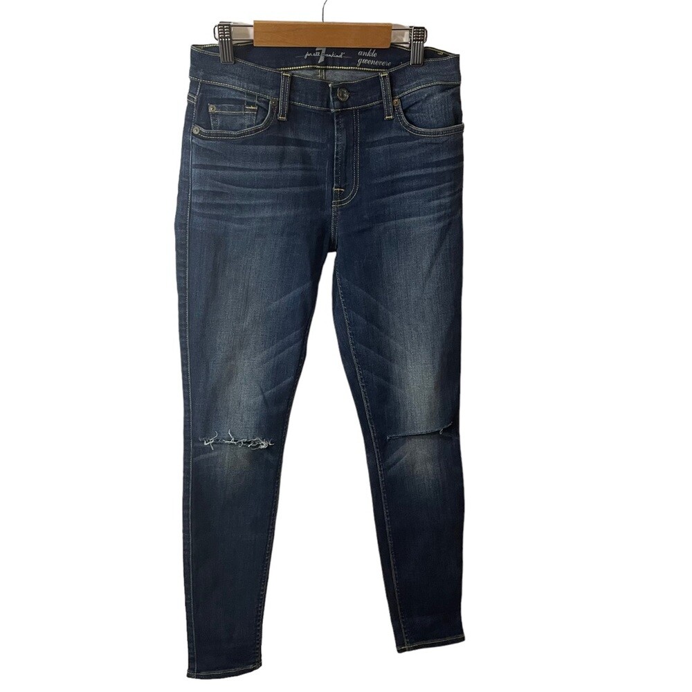 7 For All Mankind Ankle Givenevere Jeans Size 27