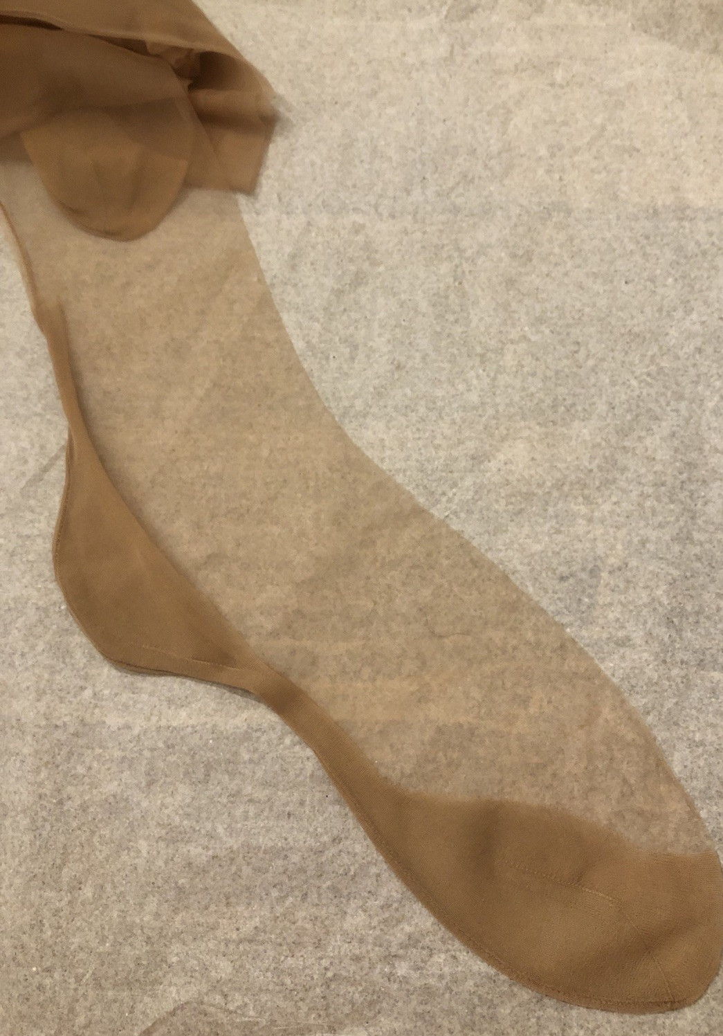 2 Pairs Seamed Phoenix Seamed Nylon Stockings 9 1/2