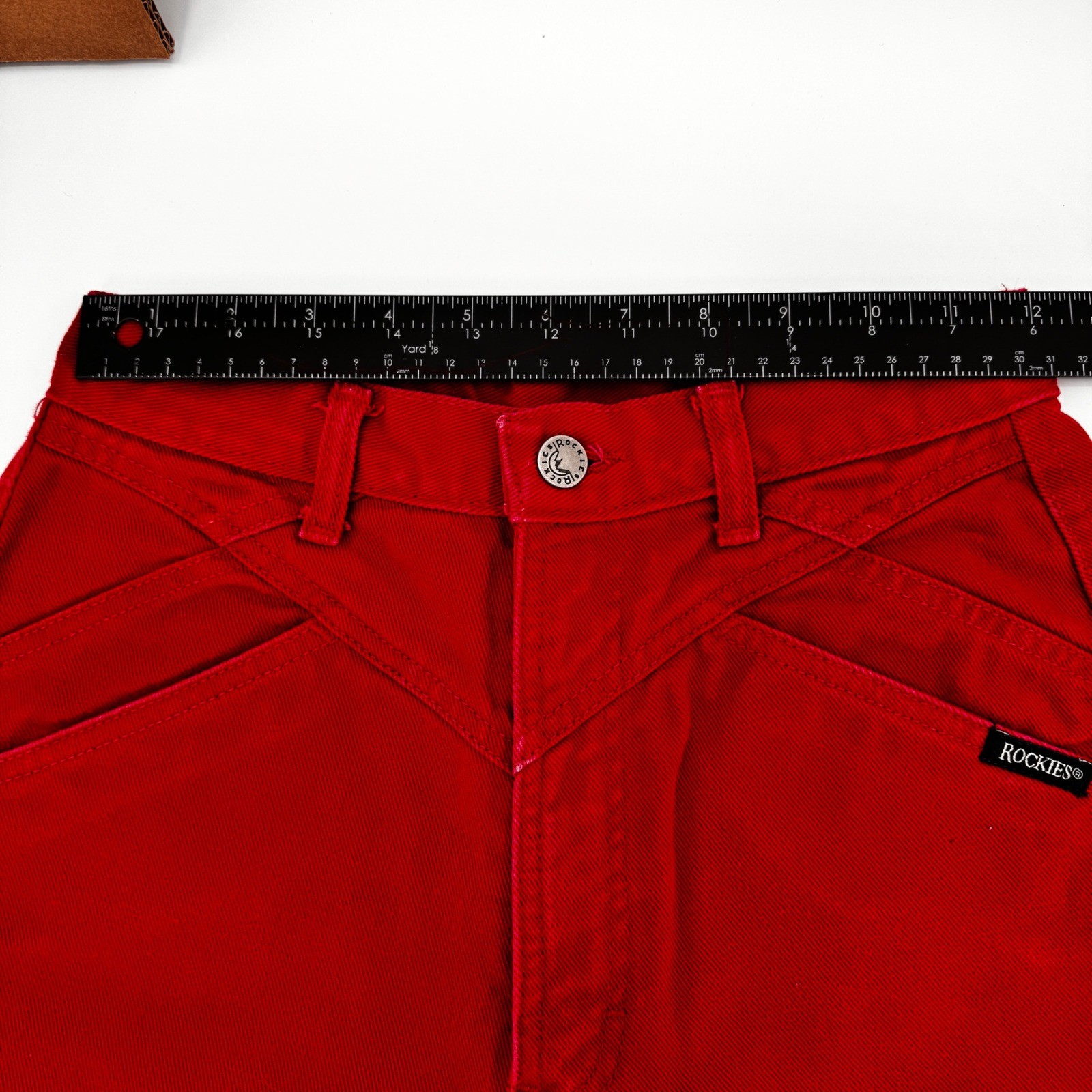 Rocky Mountain Clothing Co Jeans Women 28/7 Red High Waisted Western Cotton