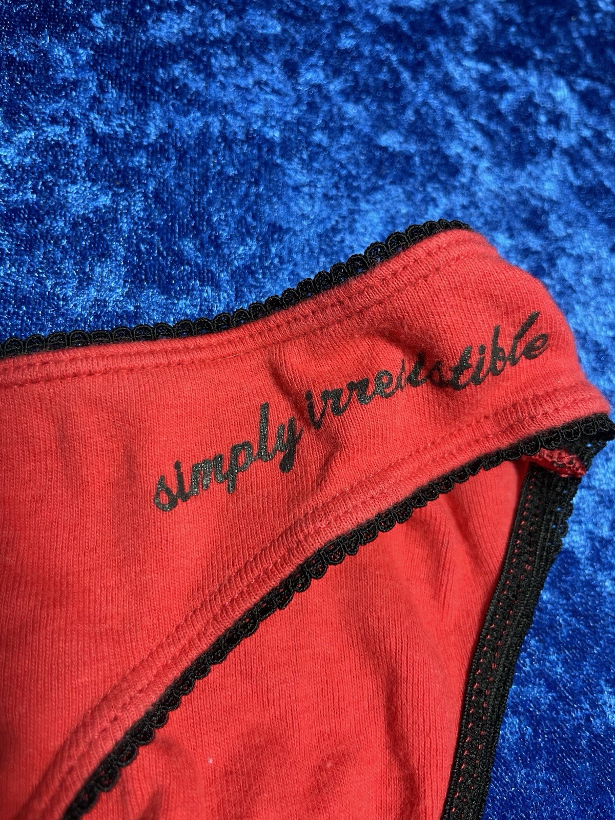 Vintage Y2K 2003 The Simpsons Valentines Day Novelty Panties Cotton Bikini Panty
