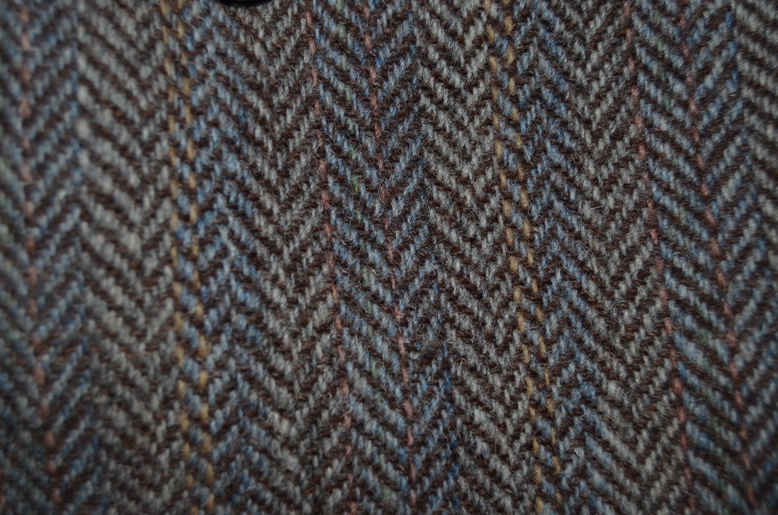 VTG 70s Lady Hardwick Harris Tweed Coat Scottish Wool Women’s 8 Made in USA