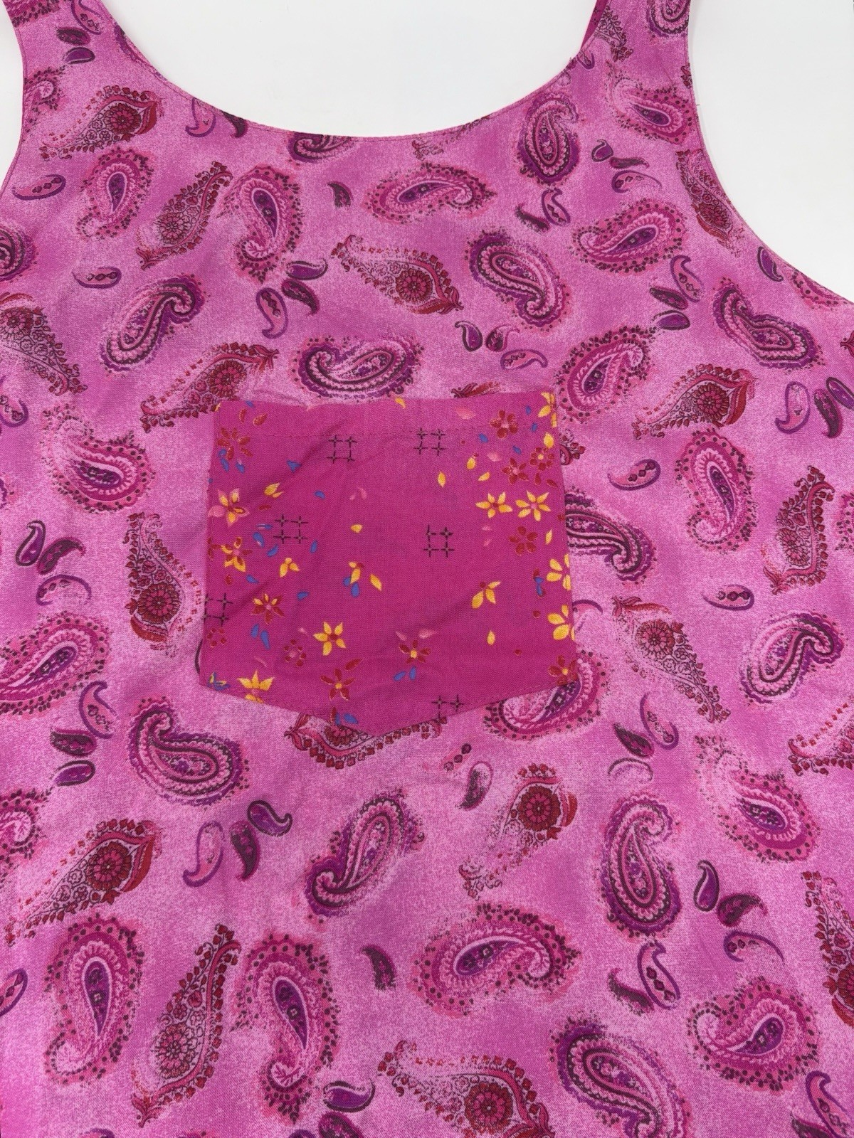 Vintage Dressing Clio Maxi Dress Grandma Pink Paisley Peasant Cottagecore Sz S