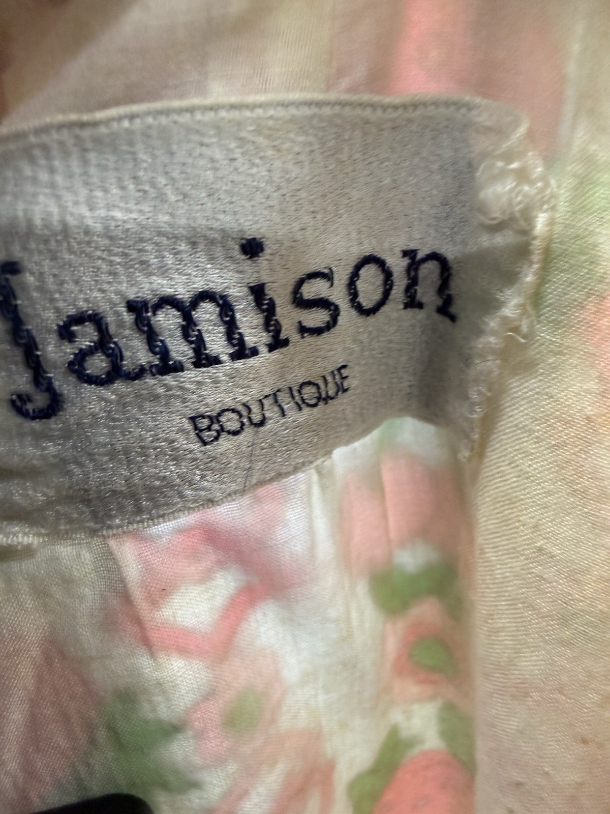 Vintage Jamison Boutique Sleeveless Strawberry Print Dress Size M (?) 40-60s