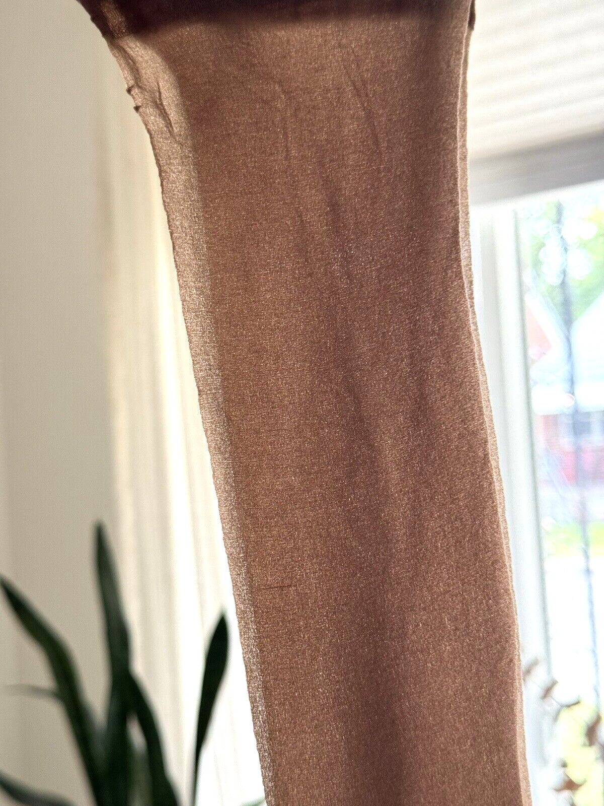 NOS Vintage HANES Cantrece II STOCKINGS Sandalfoot 220 M 8.5-9.5 Pantyhose BEIGE