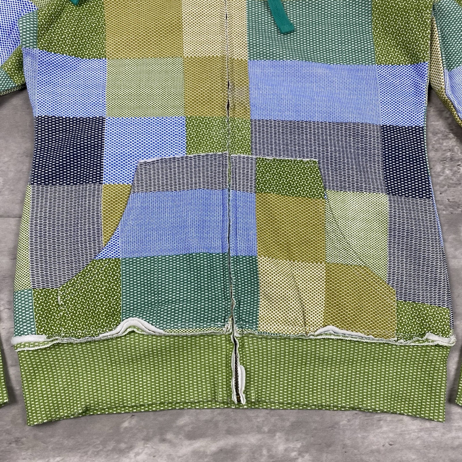 vintage BILLABONG hoodie sweatshirt Womens M Y2K surf patchwork print skate