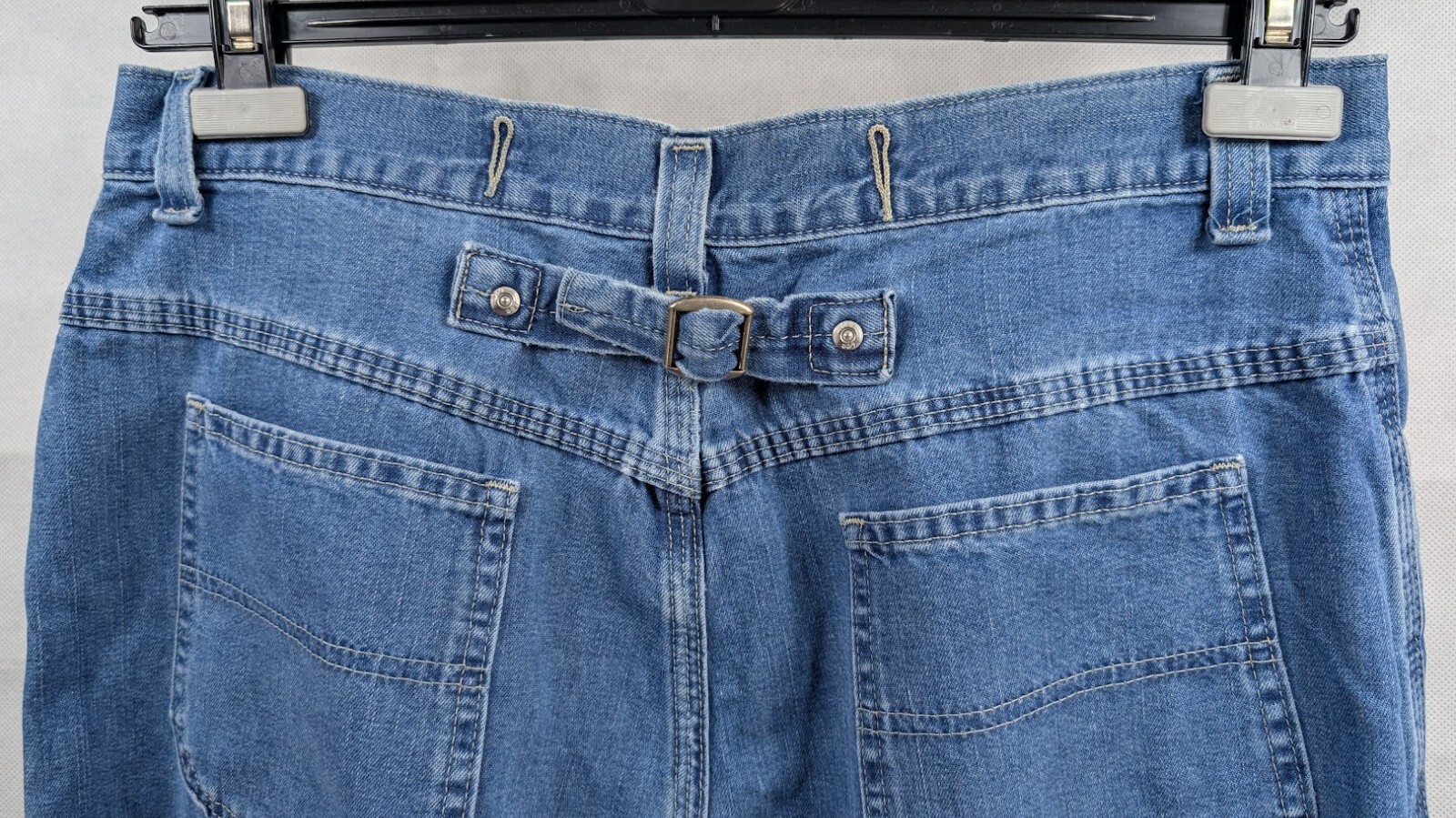 Riders by Lee Womens Vintage 90s Relaxed Fit Buckle Back Jeans sz 16M W463-020