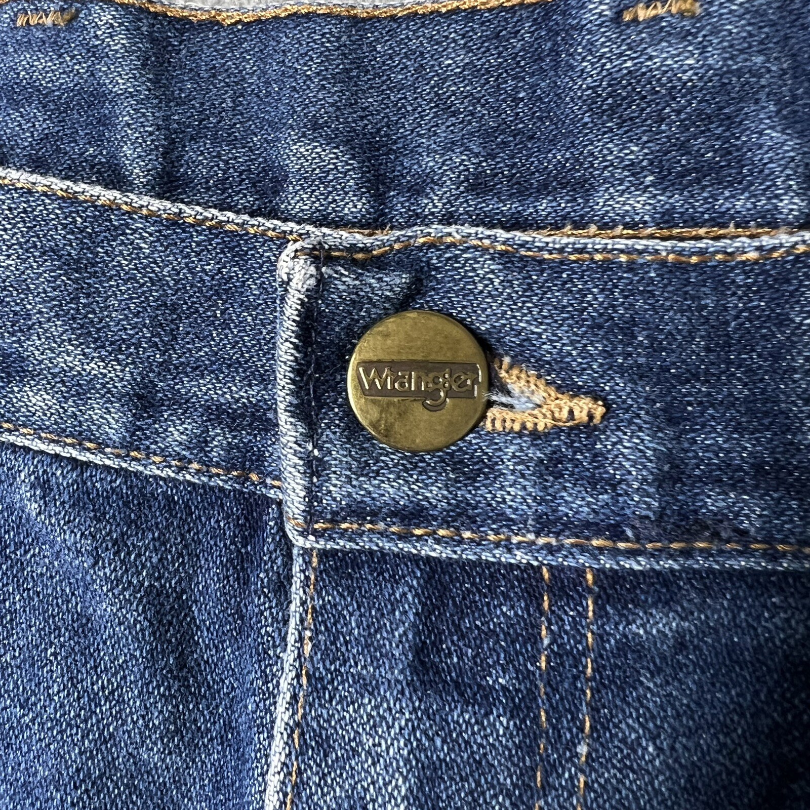 VTG Wrangler No Fault Jean Women’s 12 Misses Regular Fit Denim USA Made MR695PW