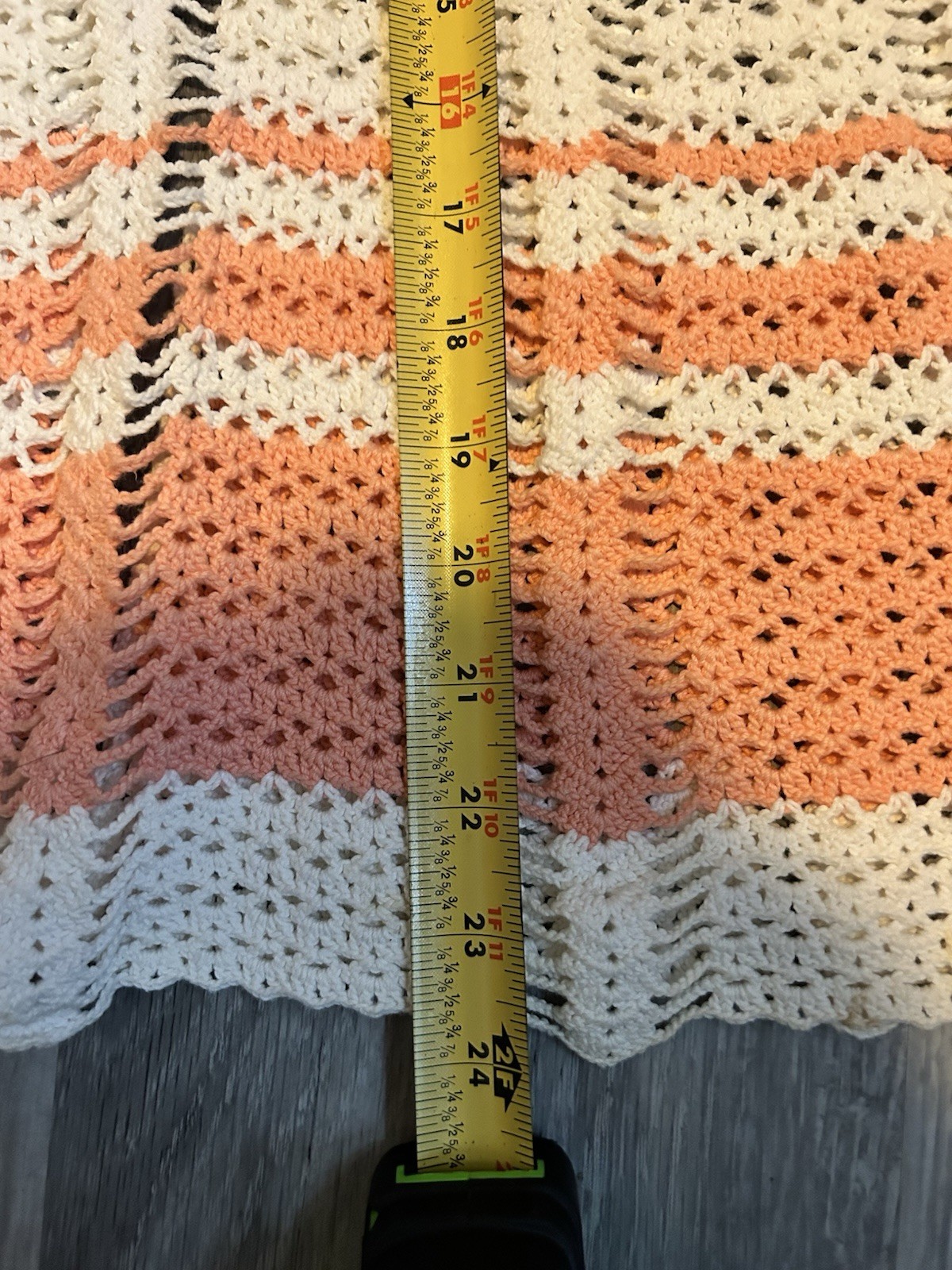Young Ladies Vintage Crochet Over Skirt. Handmade. Lovely Piece. XS/S