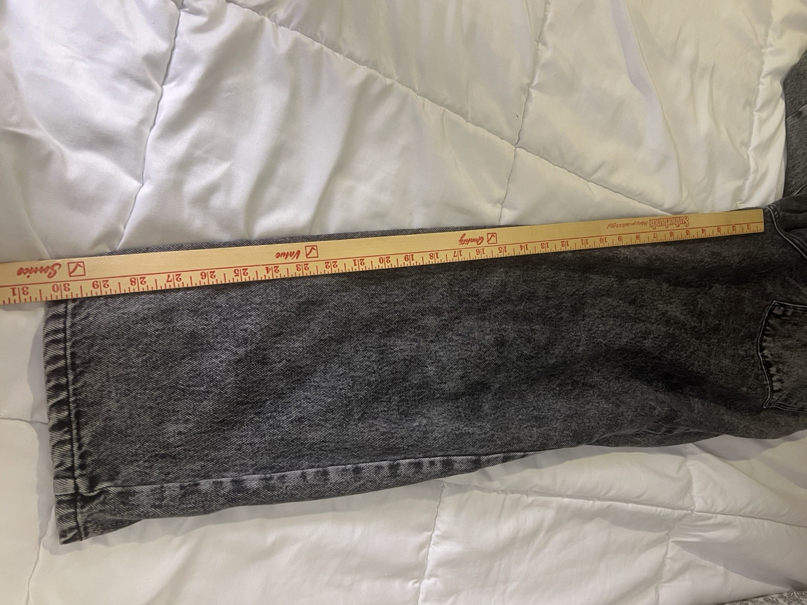 Vintage Empyre Verge Acid Wash Jeans Women’s 12 31×30 Gray Skater Streetwear
