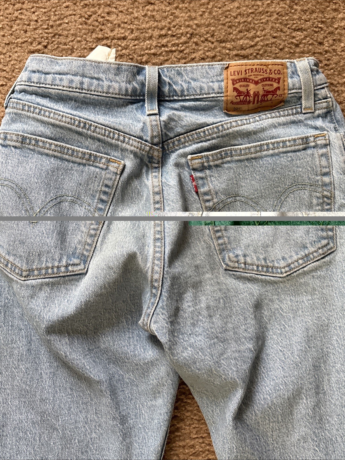 Levi 501 Jeans 26×26 Water Less