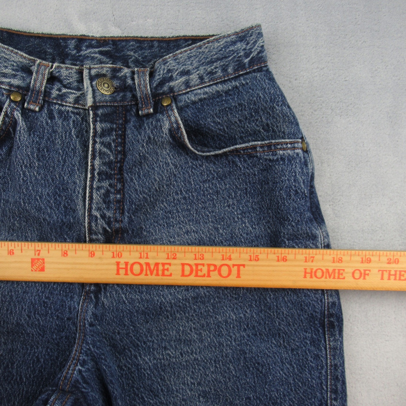 Vintage Levis 816 High Rise Tapered Mom Jean Dark Wash Made in USA Size 10 26×30