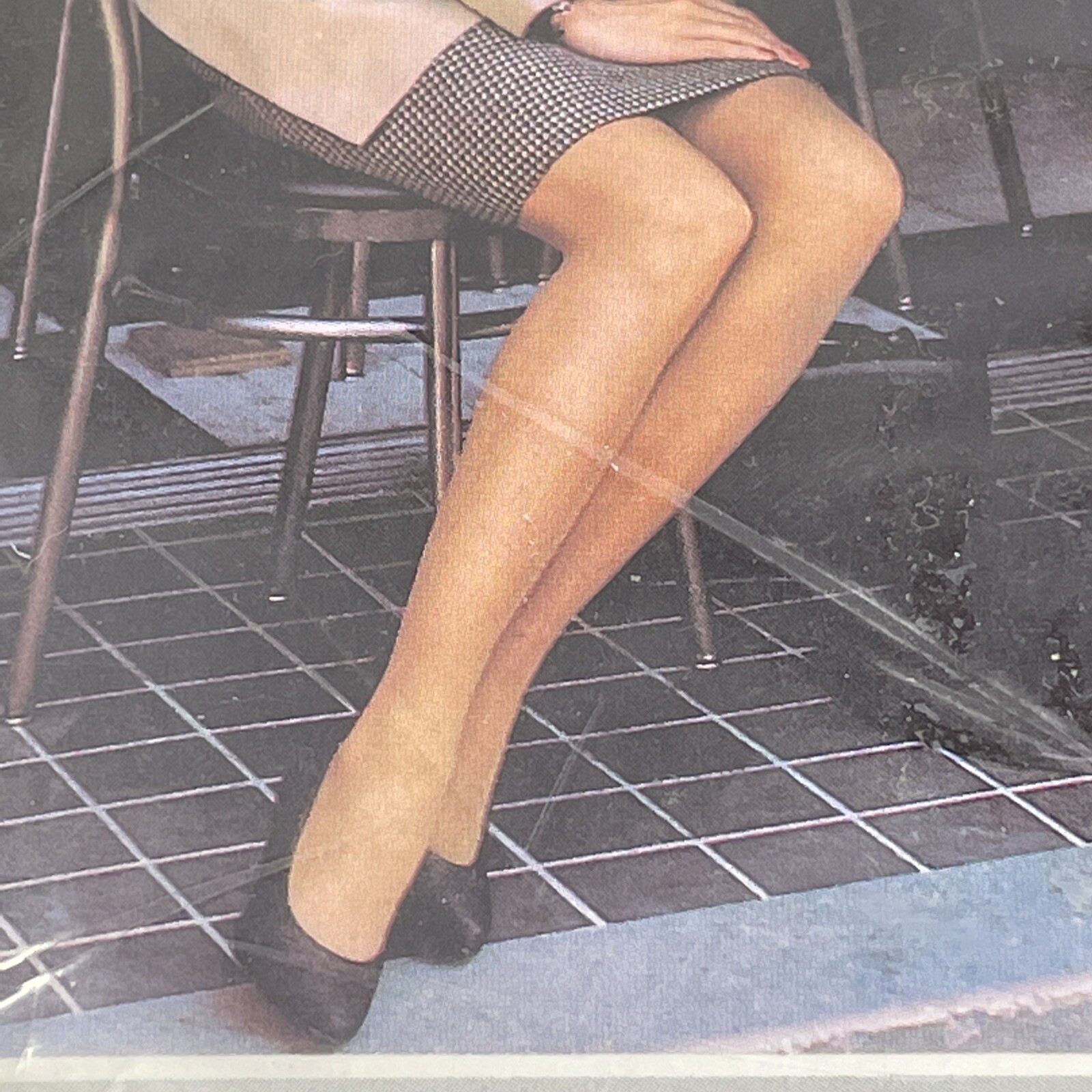 Vintage 1991 Pantyhose Jennifer Connelly Model Panty Hose Size A Color Is Almond
