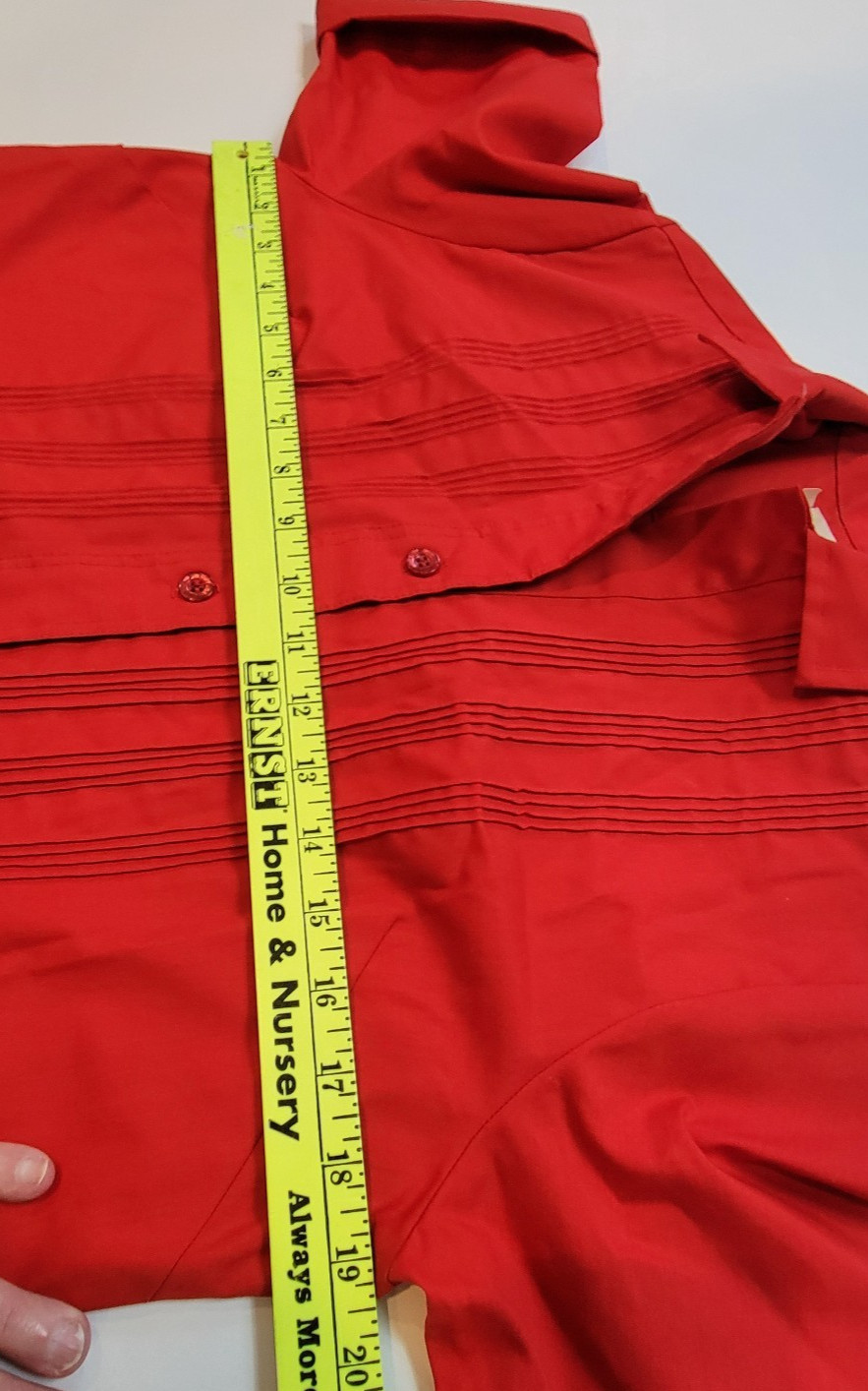Vintage 1950’s Lady Van Heusen Vanopress Shirt Dress/ House Dress Size 12