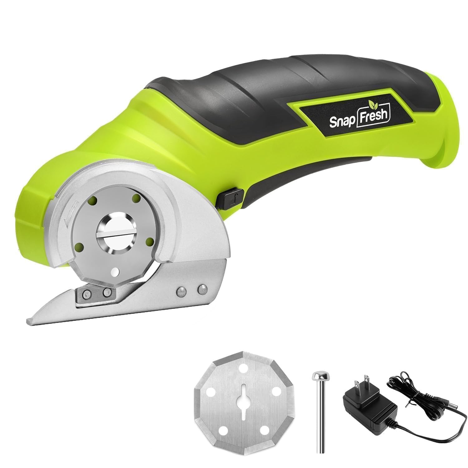 SnapFresh 4V Cordless Electric Scissors Mini Box Cutter Carpet Cardboard Leather