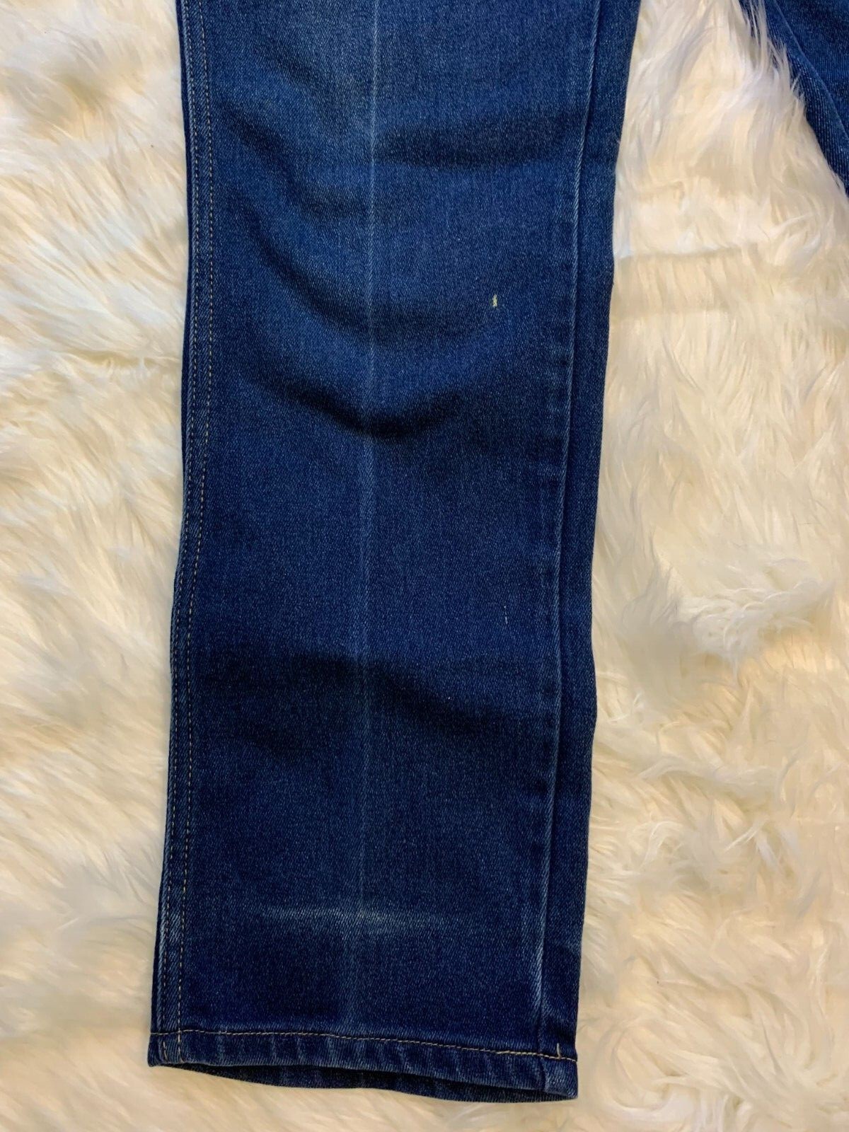 Vintage Lee Riders Blue Jeans Tag Women’s Sz 14ish USA Union Made Tapered READ