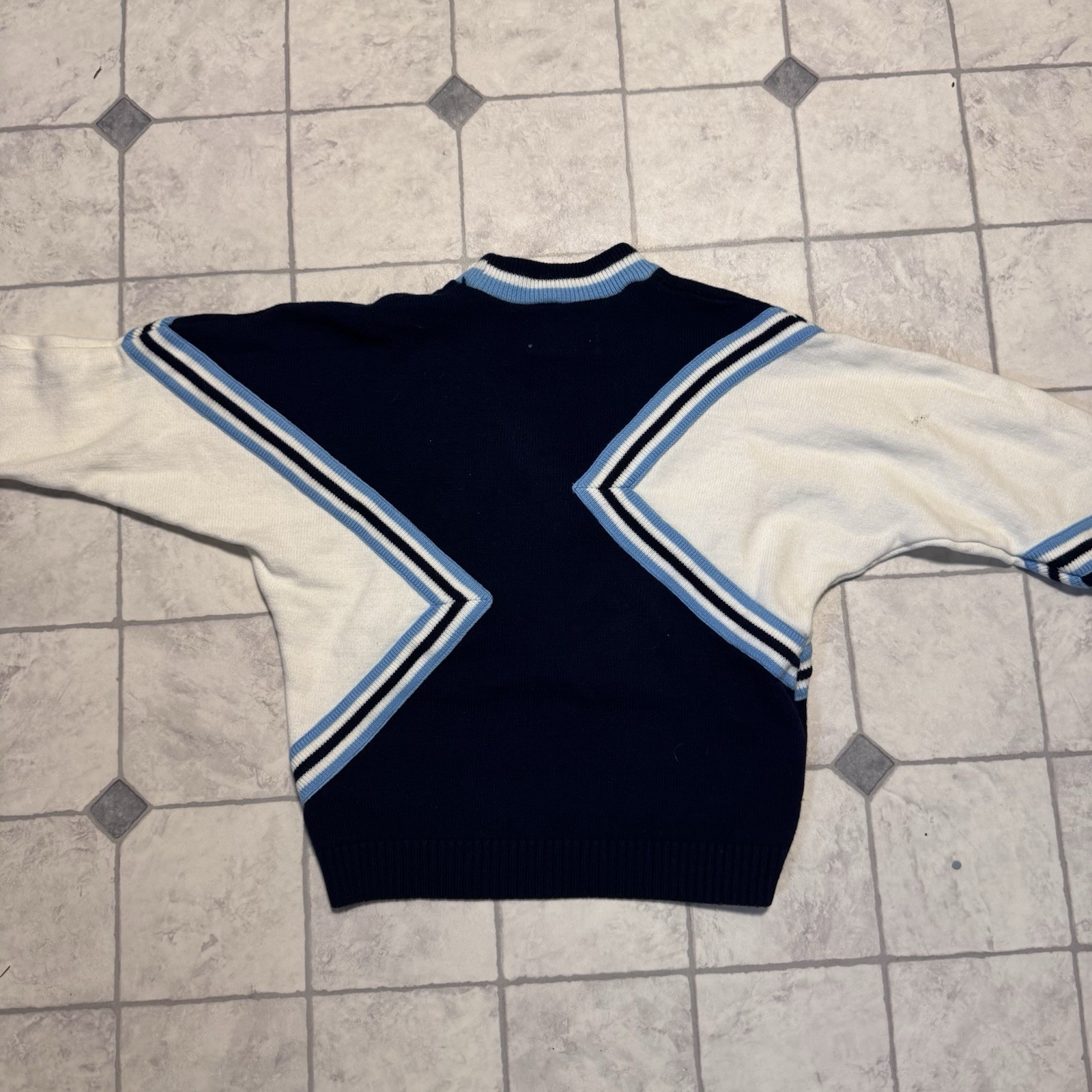 Vintage 60s 70s Cheerleader Supply Co. Orlon Acrylic Sweater