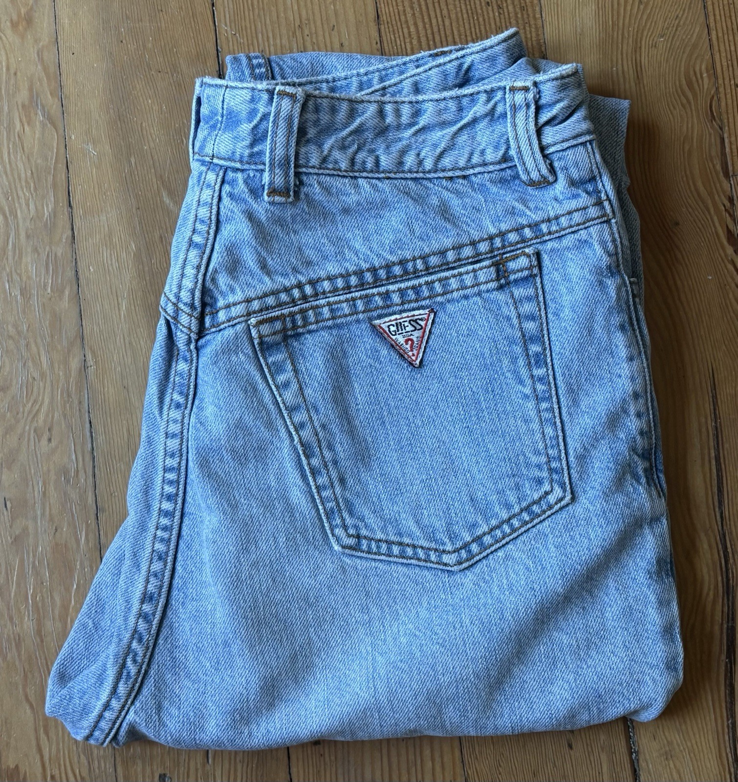 Late 80s Early 90s Guess Jeans Style 13015 Marciano Size 32, Measure 28 X 26
