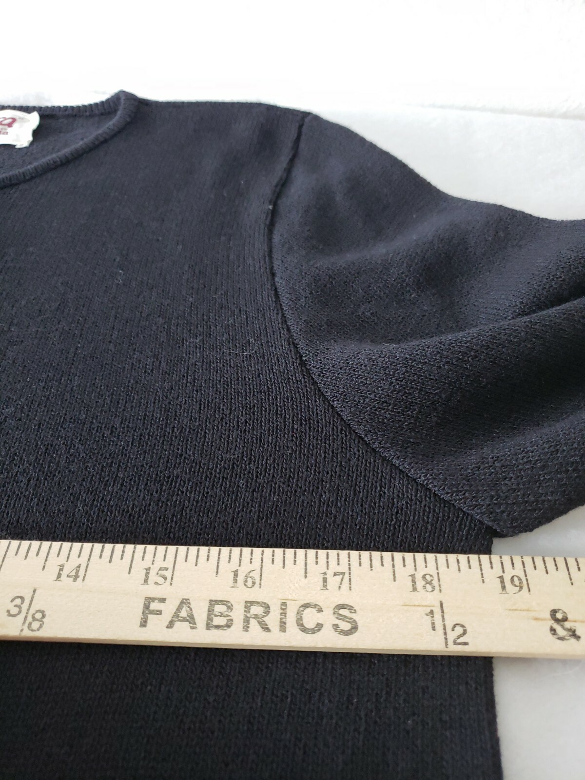 Laura By Alyzia Cardigan womens Sz 8 Sweater black Buttons Vtg Career church