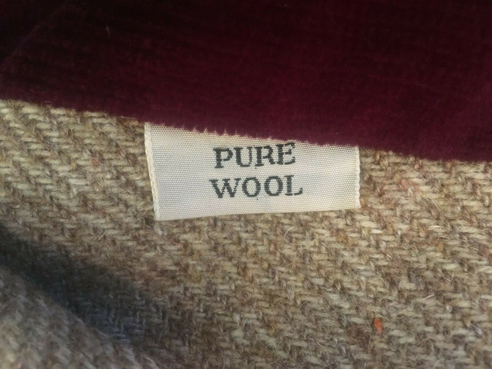 VINTAGE WOOL JACKET BY Mc GREGOR SIZE (10) MEDIUM E64