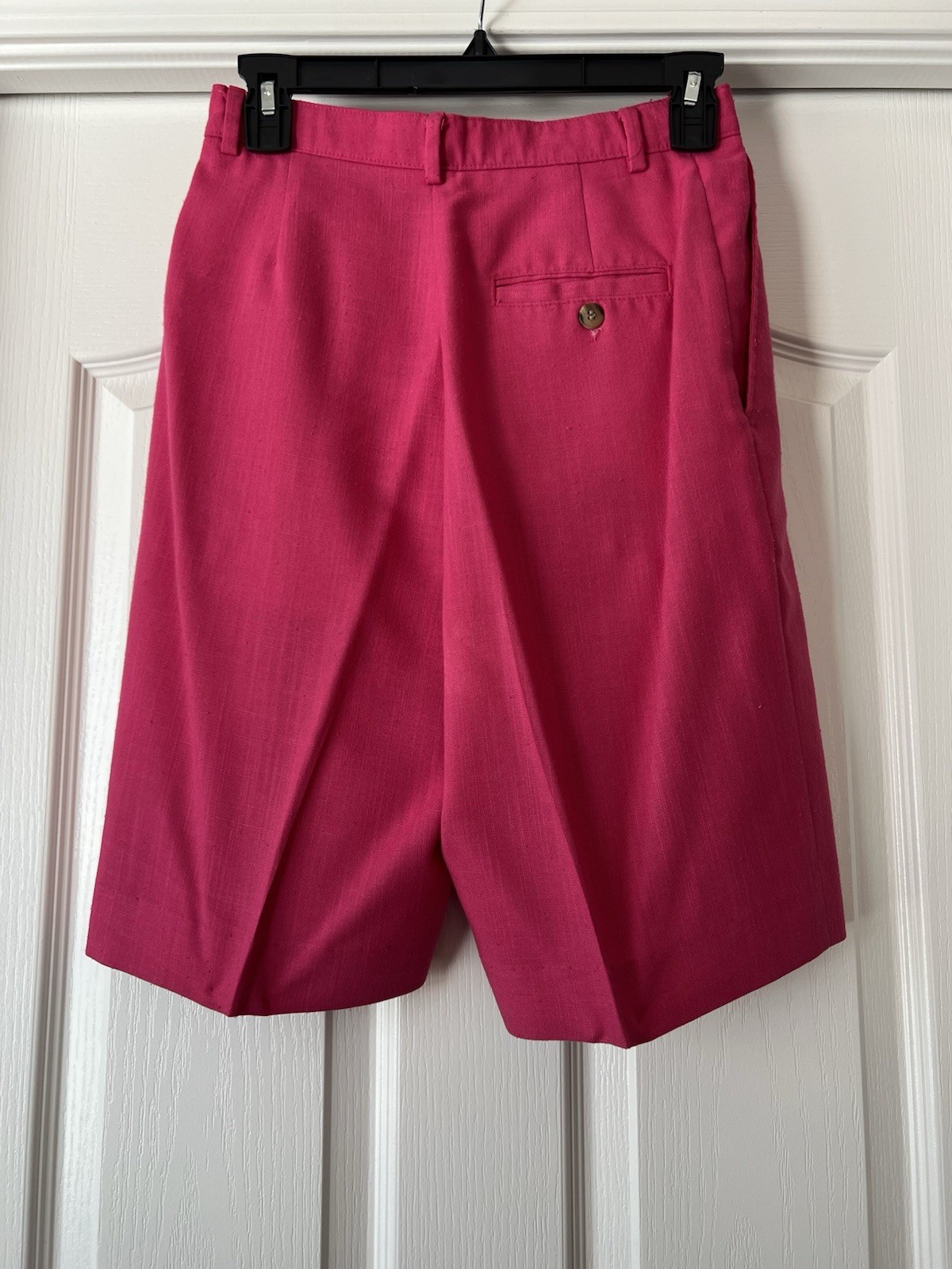 Vintage Jacobson’s Pleated Bermuda Shorts Pink Size 6 Preppy Resort Wear Women’s