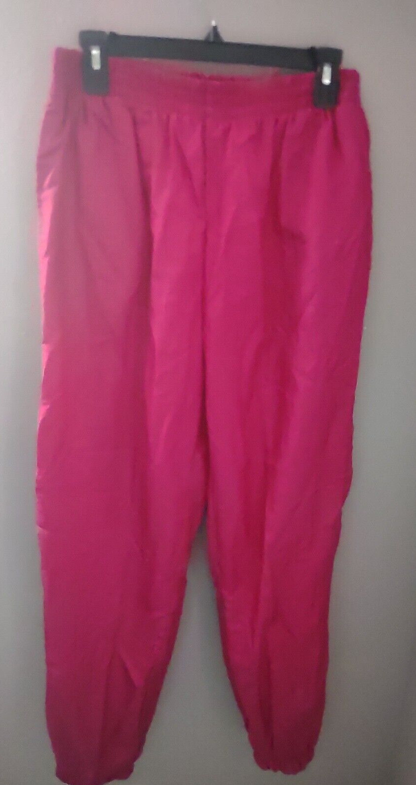 Vintage Longstreet Petite Large Windbreaker Track Running 2Pc Set 90s
