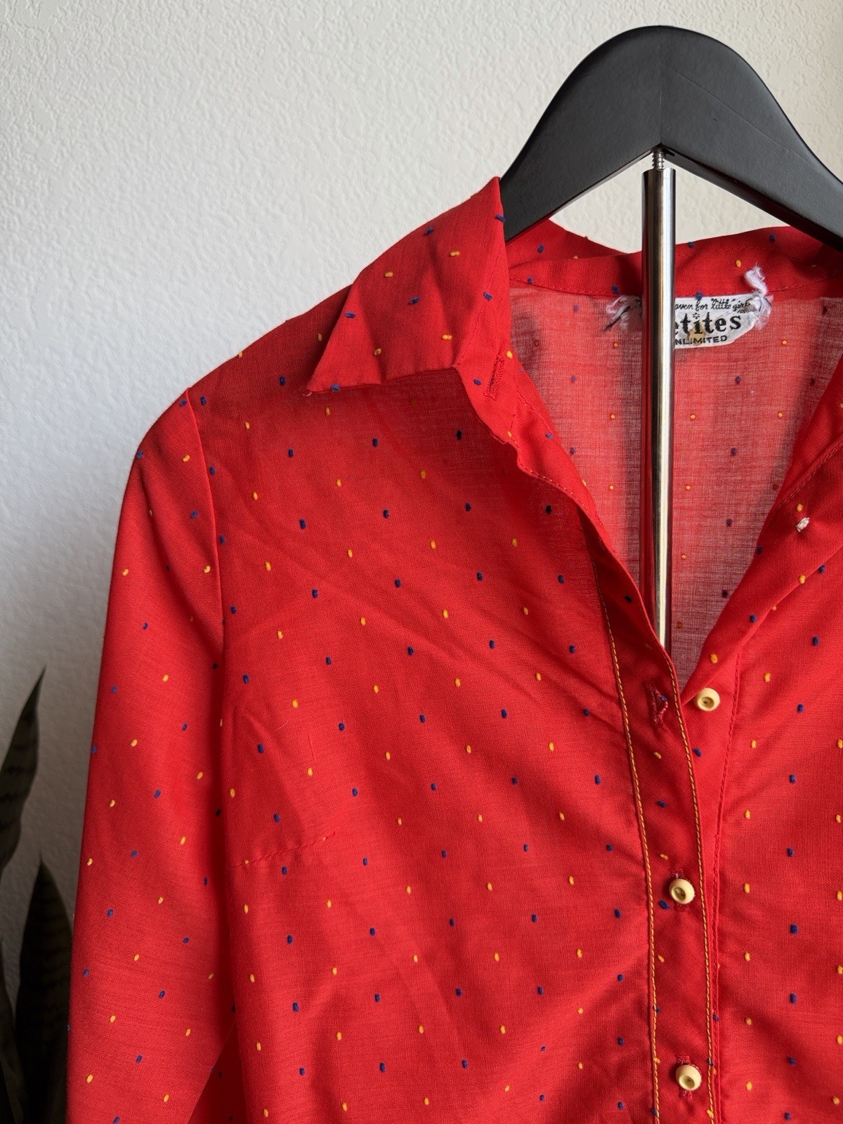 1960’s/1970’s Petites Unlimited Shirt Dress Tunic